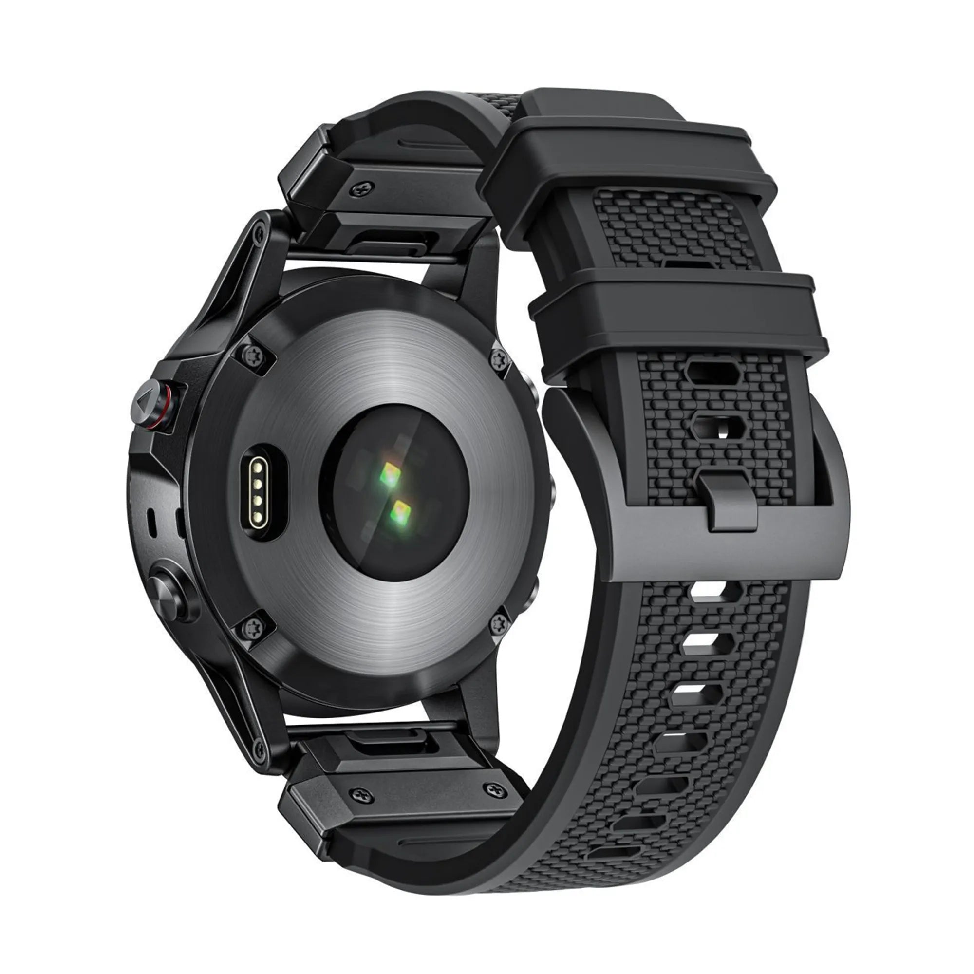 Bandz Garmin Descent Mk1 Silicone Strap 'Explorer' (Black)