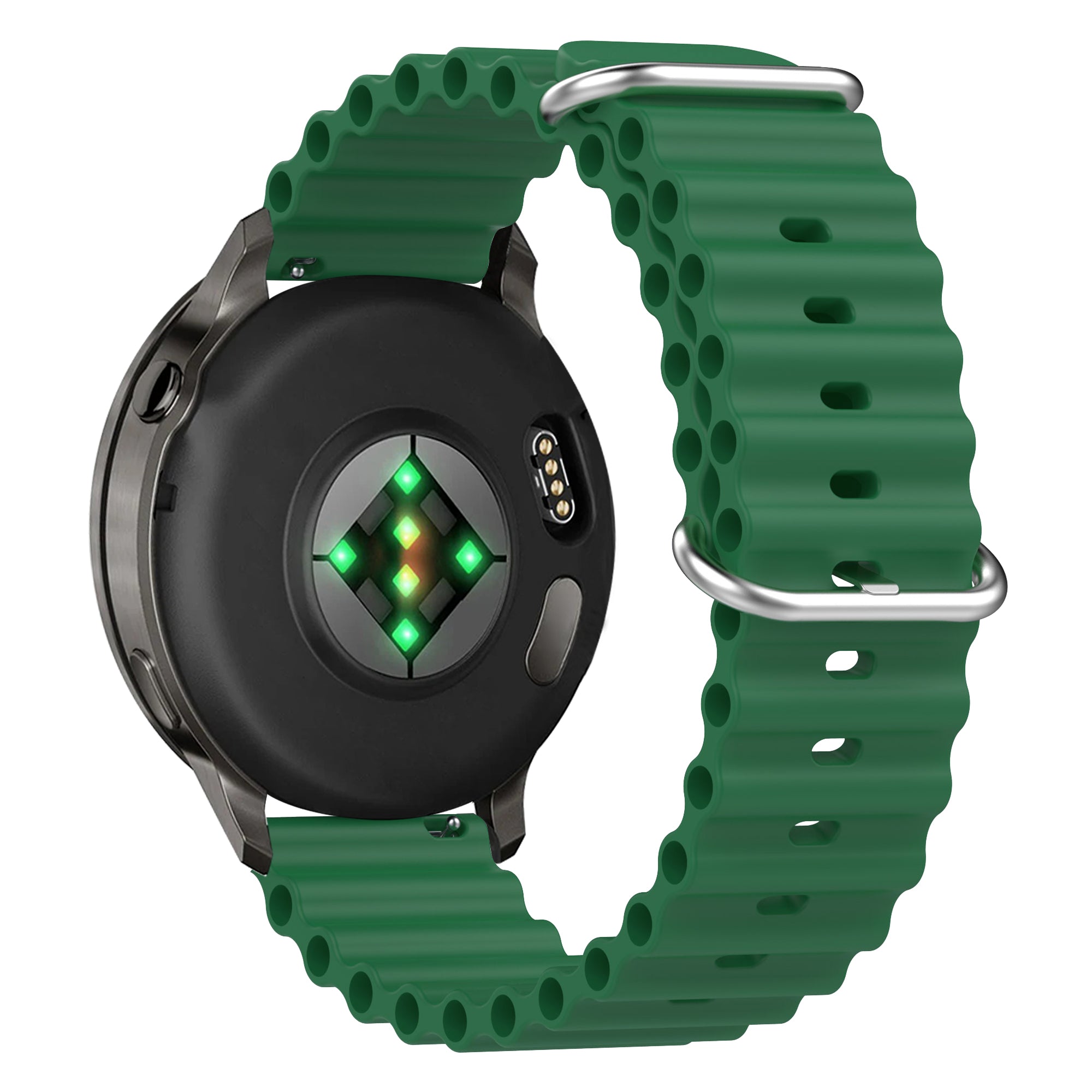 Bandz Garmin Vivomove 3 Ocean Strap 'Classic' (Green)