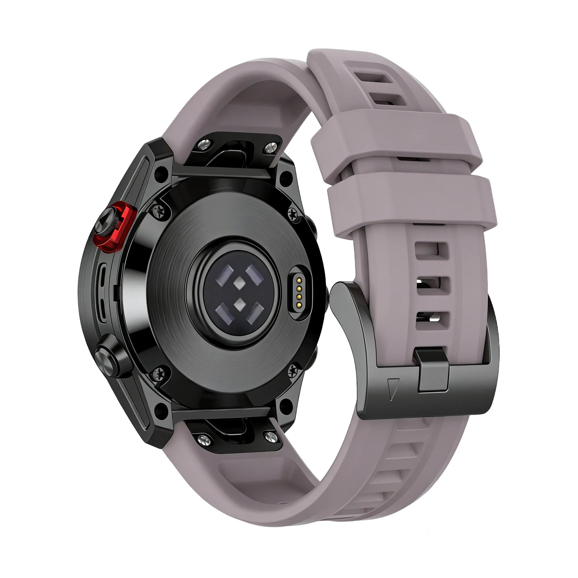 Bandz Garmin Fenix 7x Silicone Strap 'Classic' (Lavender Grey)