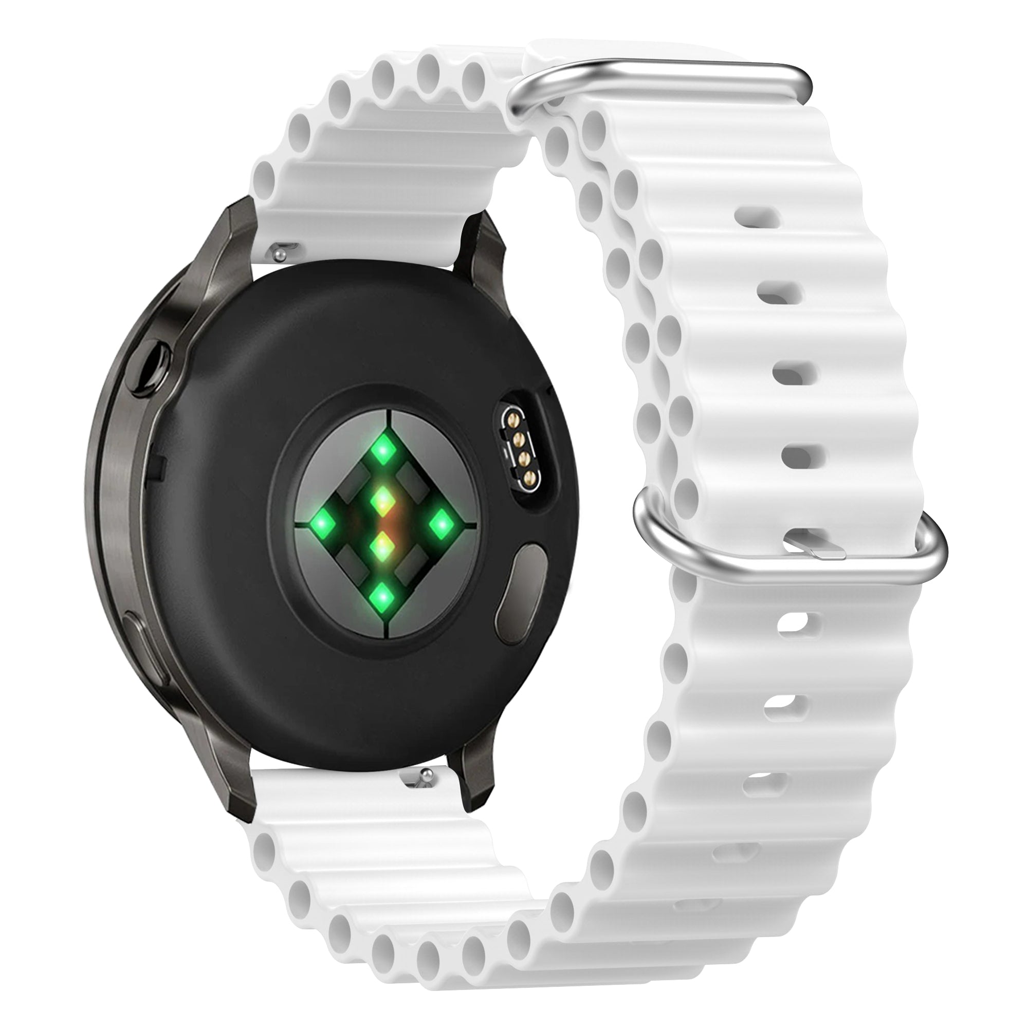 Bandz Garmin Approach S44 Ocean Strap 'Classic' (White)