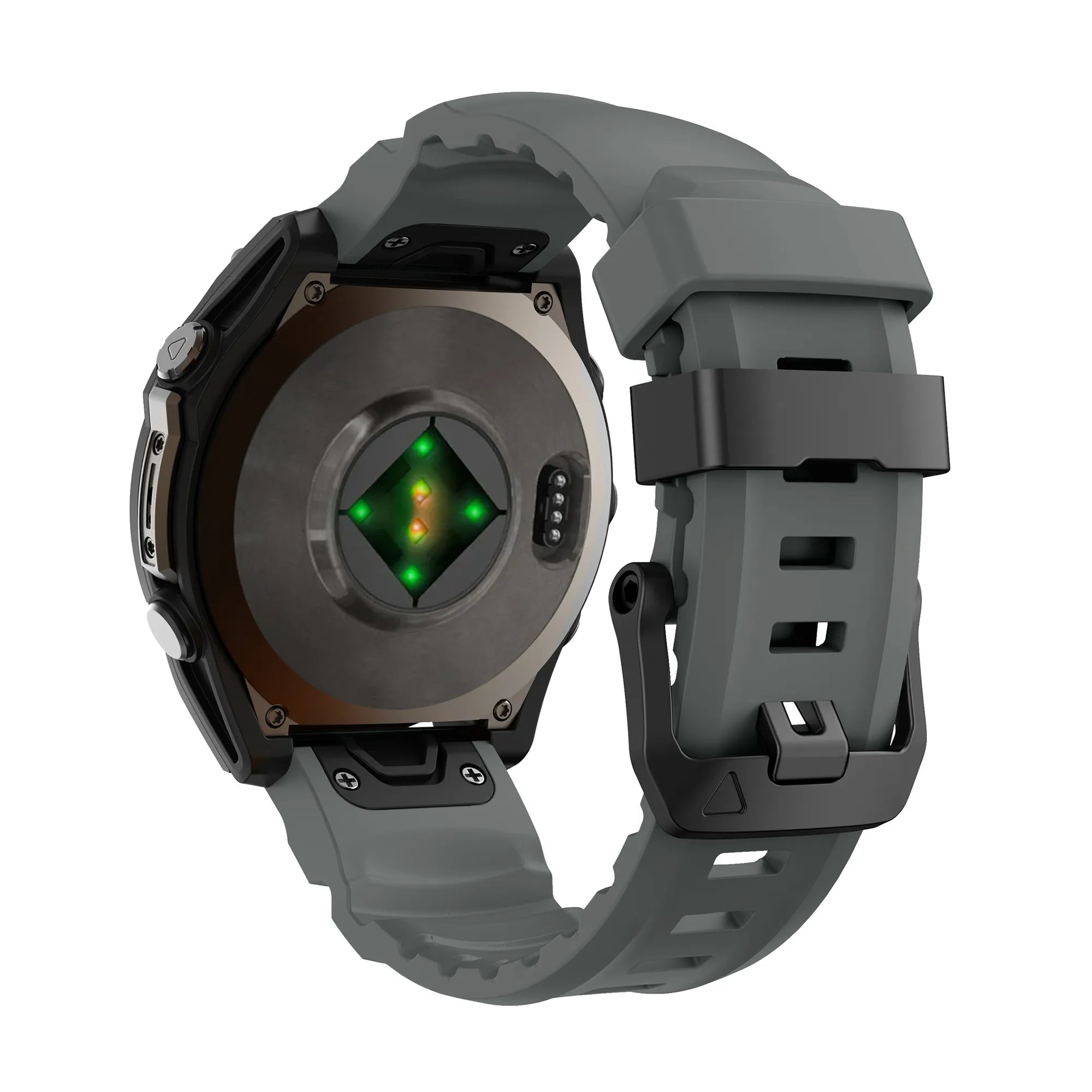 Garmin Fenix E Trail Silicone Strap (Dark Grey)