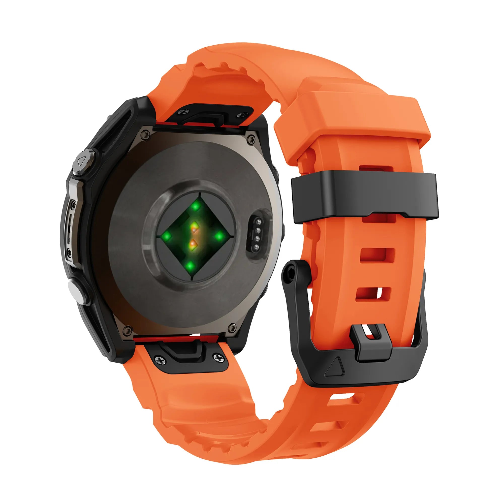 Garmin Fenix E Trail Silicone Strap (Orange)