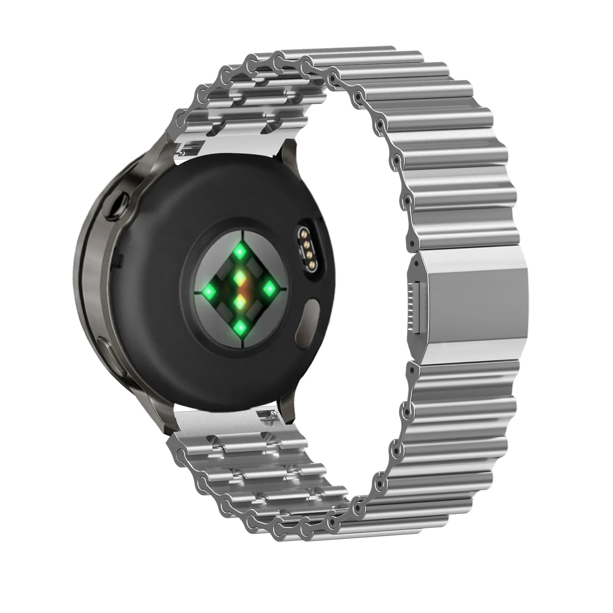 Bandz Polar Vantage V3 Premium Steel Strap 'Ocean' (Titanium)