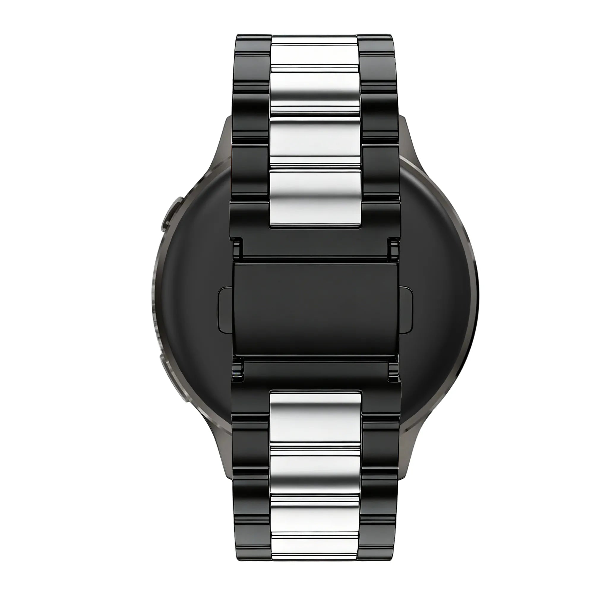 Bandz Garmin Forerunner 265 Steel Strap 'Classic' (Black/Silver)