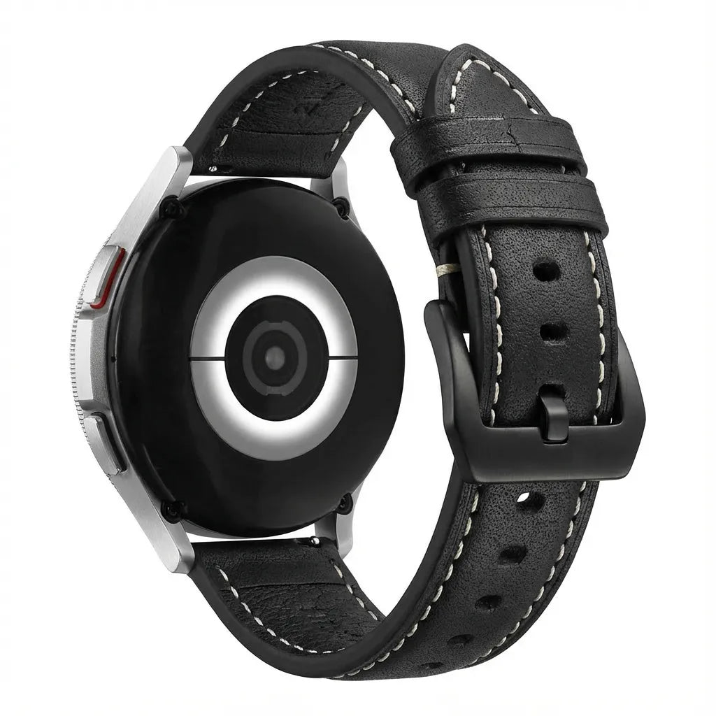 TicWatch Pro 5 Enduro Leather Strap (Black)