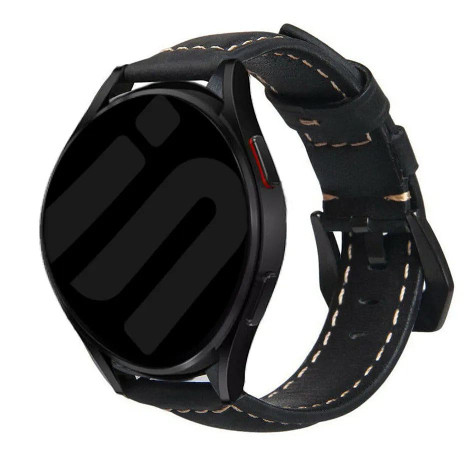 Oppo Watch X3 Leather Strap (Black)