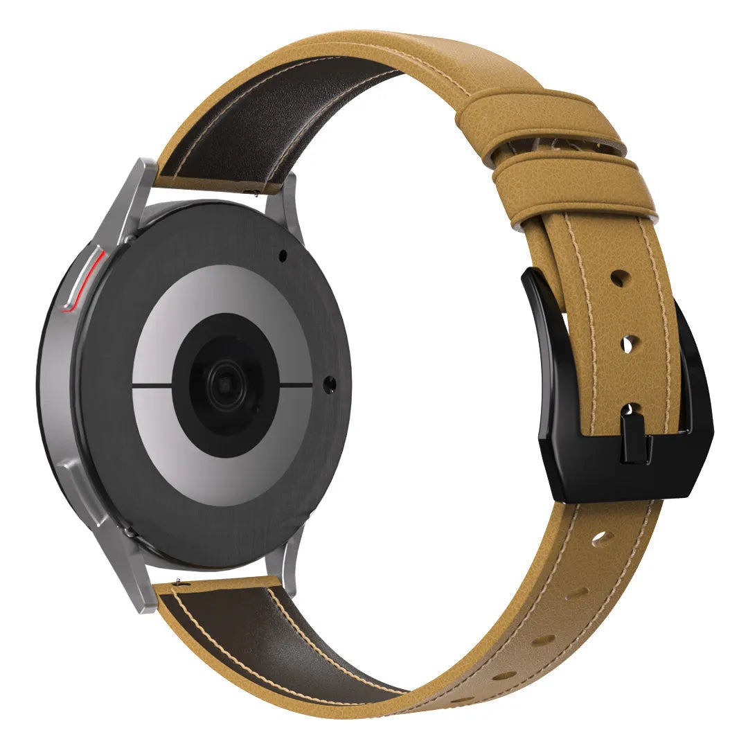 Coros Pace 3 Leather Strap (Beige)