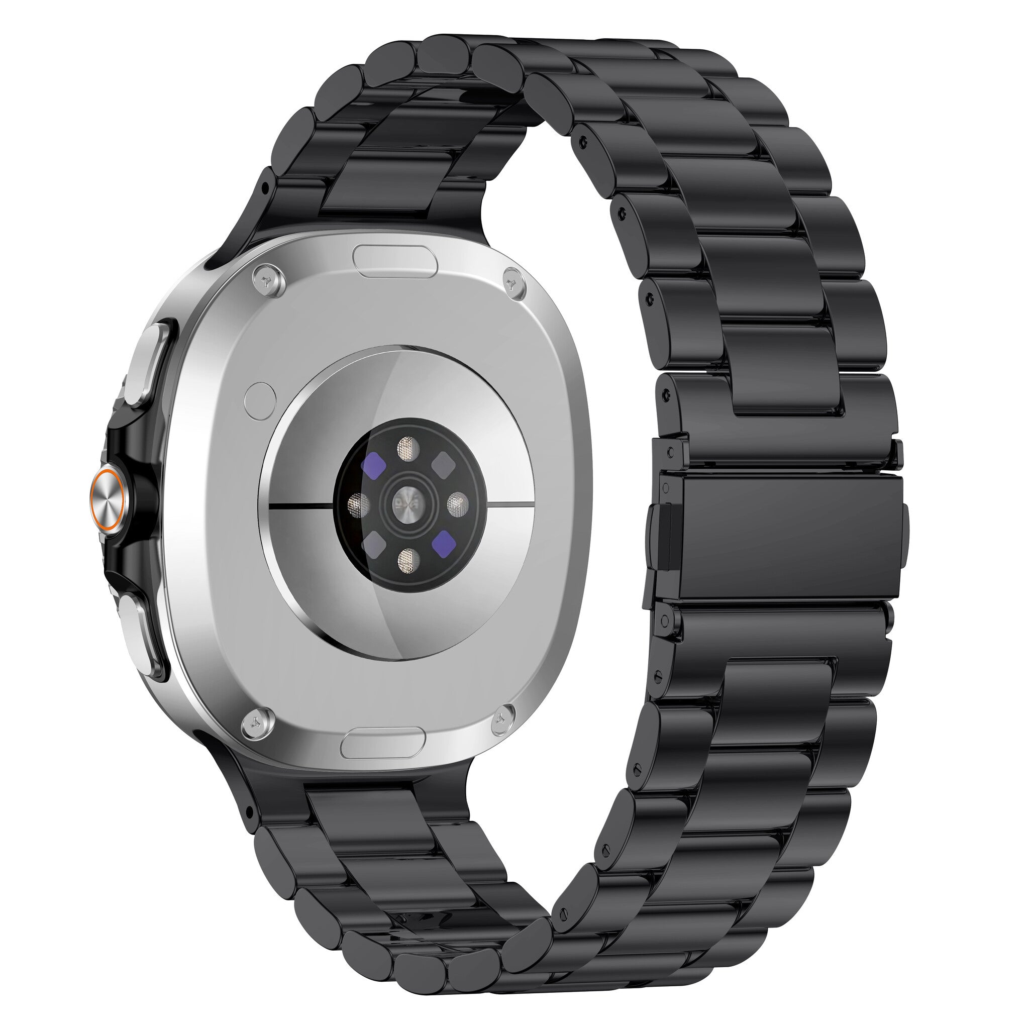 Samsung Galaxy Watch 9 - 44mm Steel Strap (Black)