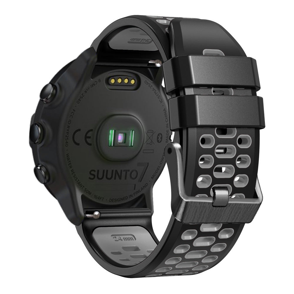 Coros Nomad Sport Buckle Strap (Black/Grey)