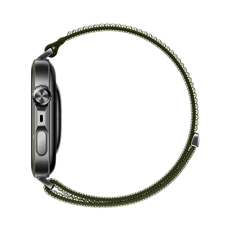 Huawei Watch Fit 5 Ultra Thin Nylon Strap (Dark Green)