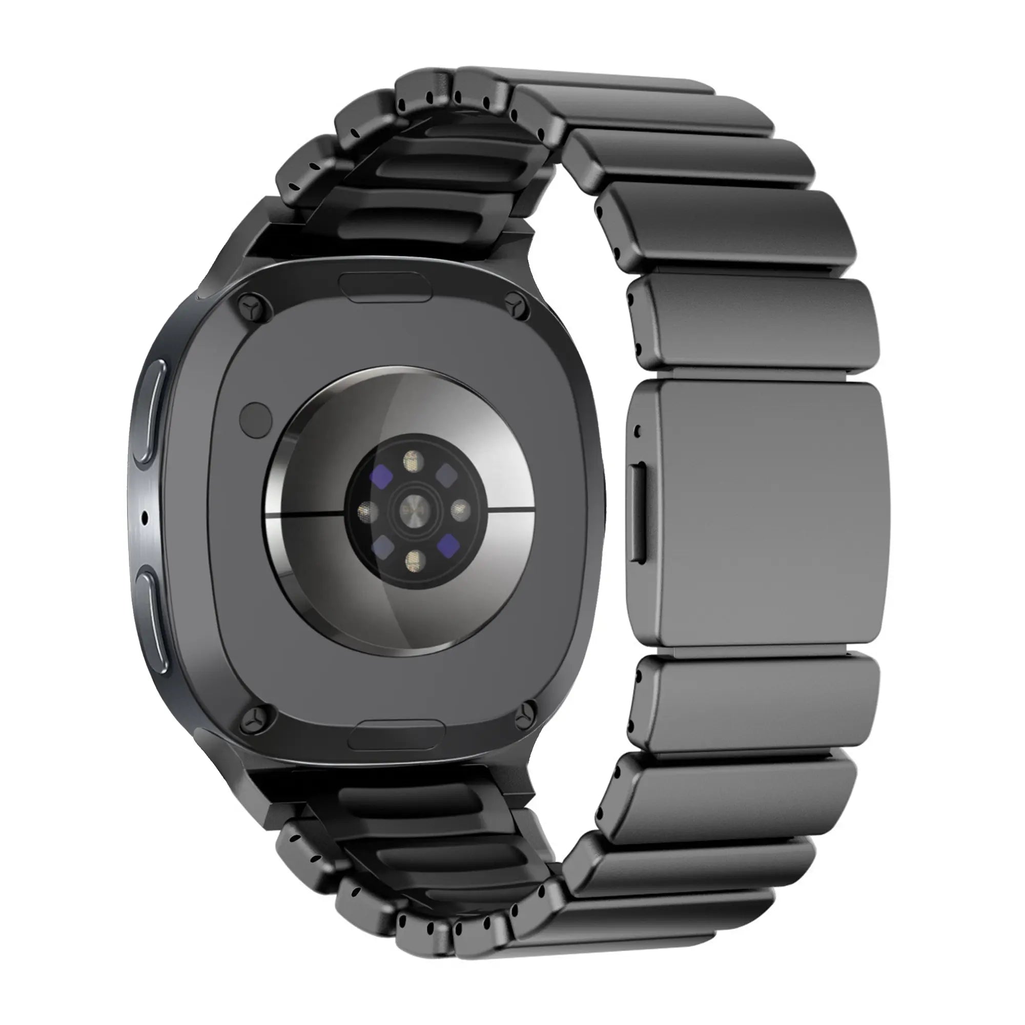 Bandz Samsung Galaxy Watch 9 - 44mm Titanium Strap 'Hybrid' (Black)