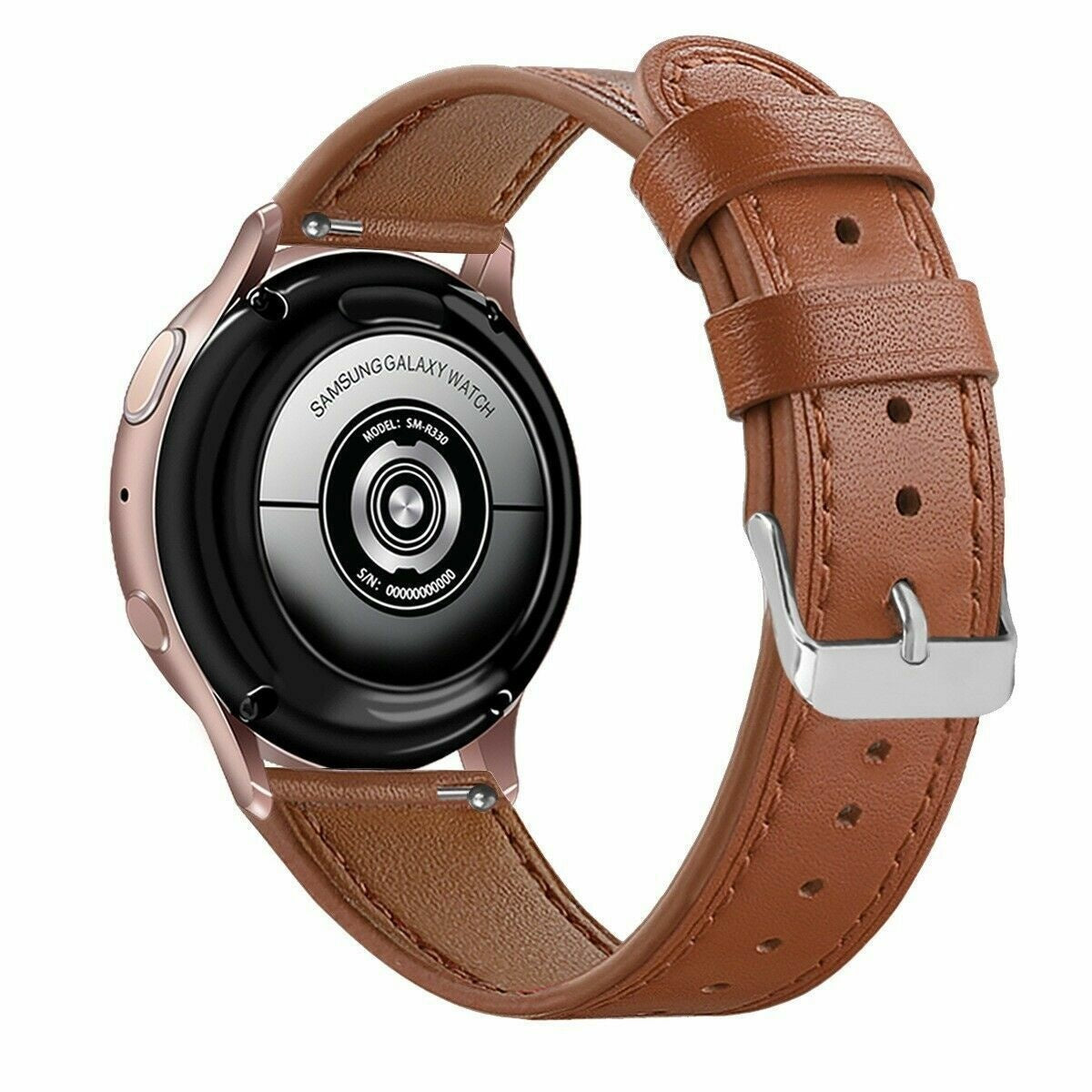 Amazfit Active Modern Leather Strap (Brown)