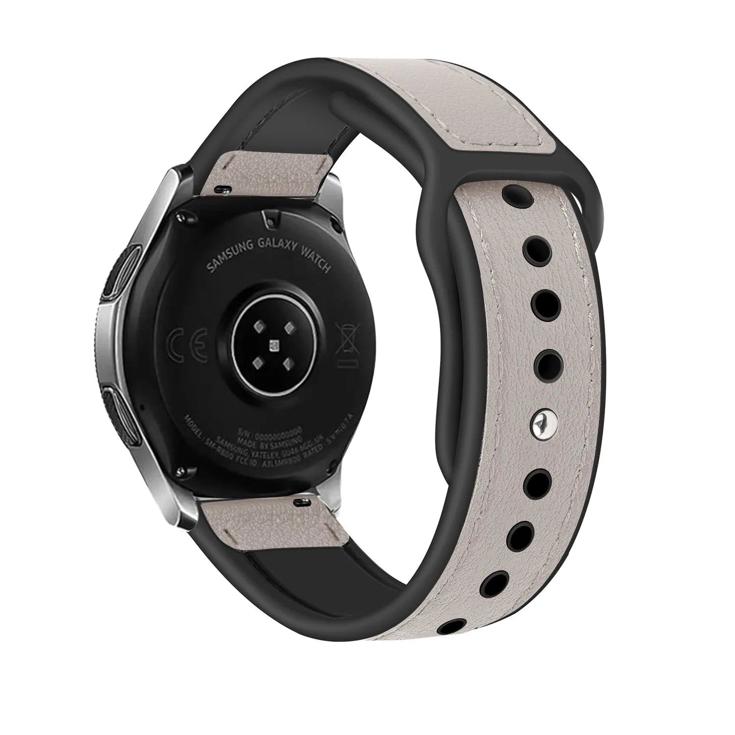 Coros Apex 42mm Leather Hybrid Strap (White)