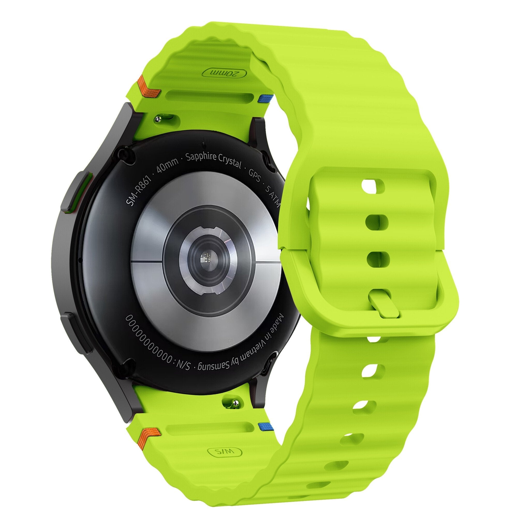 Samsung Galaxy Watch 6 Classic 47mm Wave Strap (Lime)