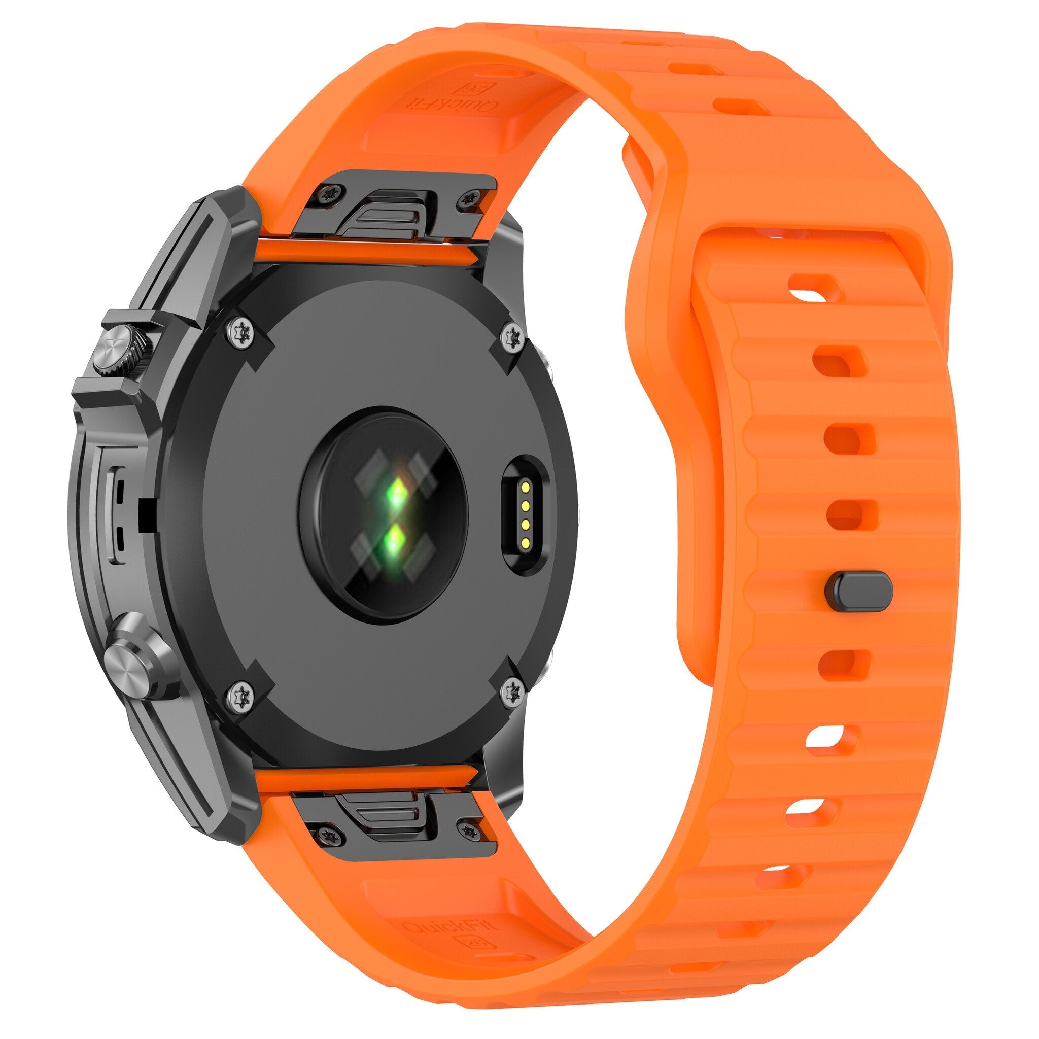 Garmin Fenix 8 Pro - 51mm Outdoor Silicone Strap (Orange)