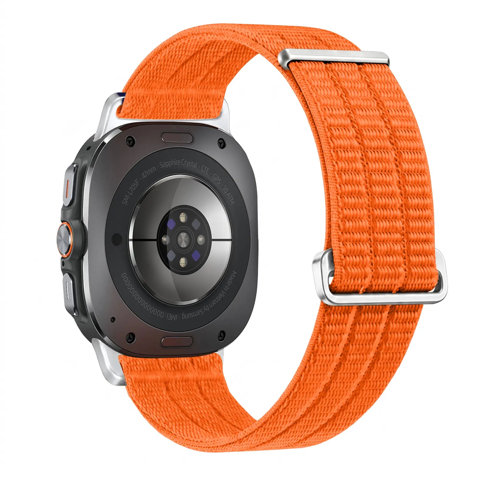 Samsung Galaxy Watch Ultra 2 Nylon Air Strap (Orange)