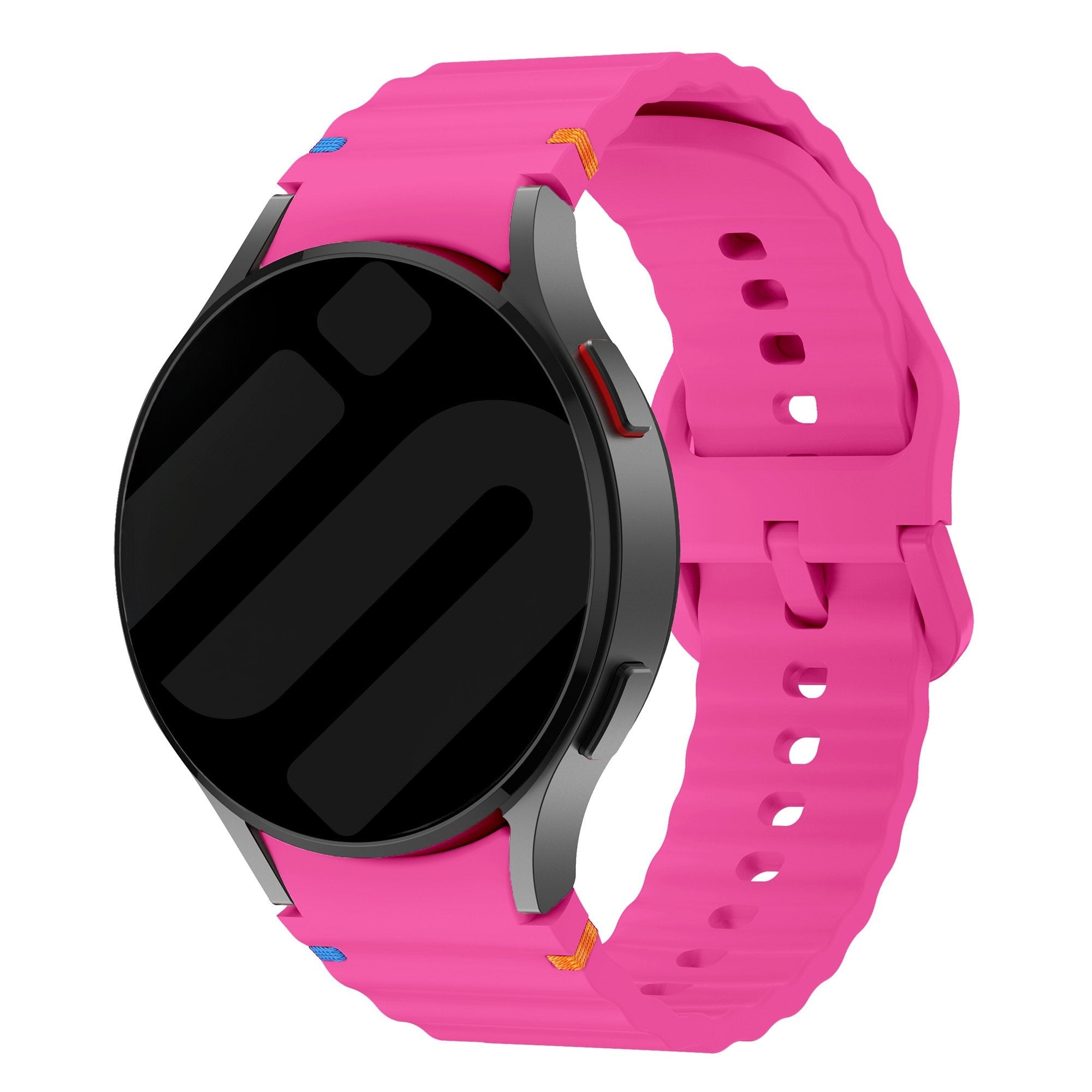 Samsung Galaxy Watch 7 - 40mm Wave Strap (Bright Pink)