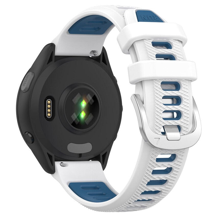 Garmin Vivomove Sport Sport Buckle Strap (White/Blue)