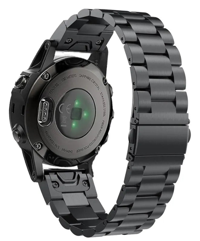 Garmin Approach S70 - 42mm Steel Strap (Black)