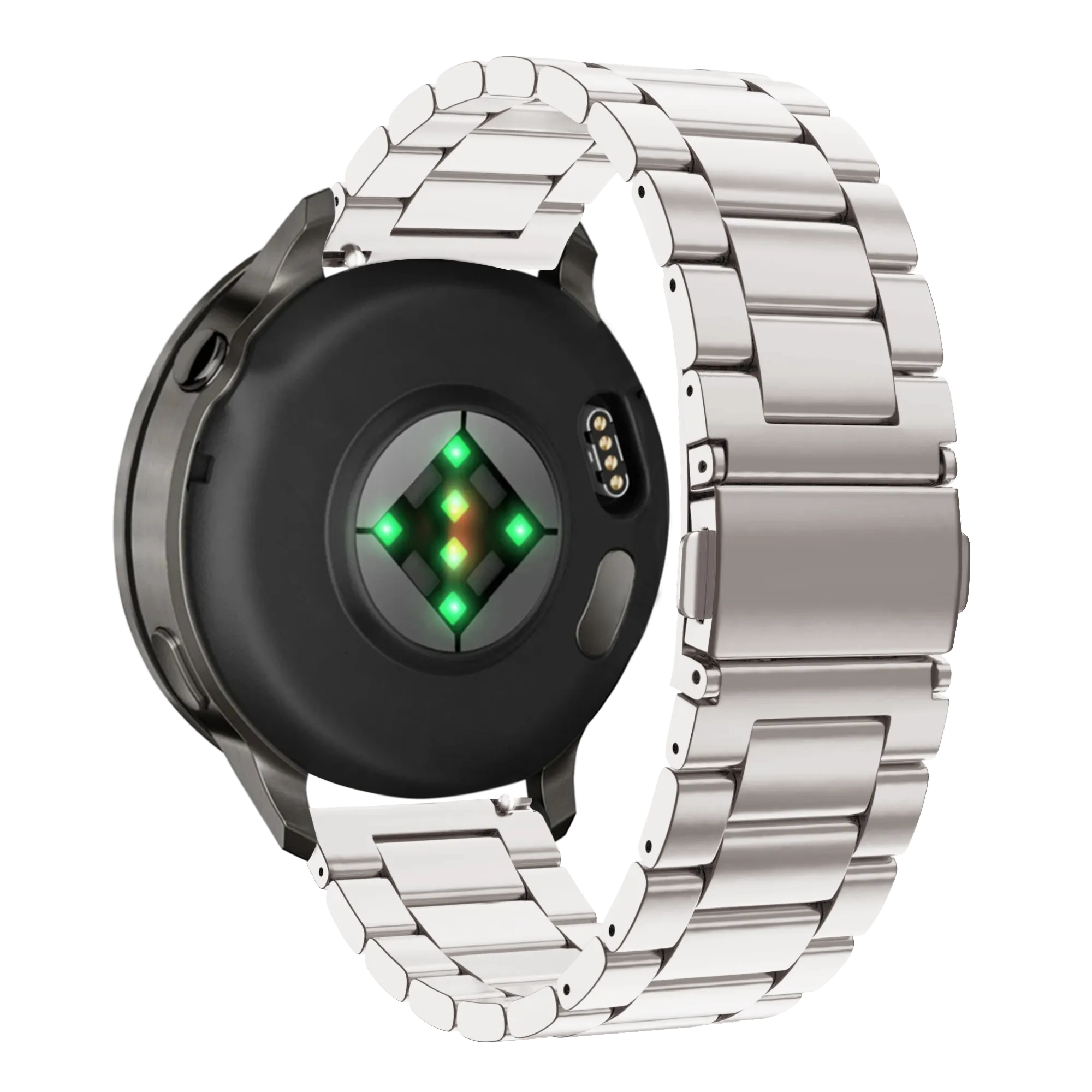 Bandz Garmin Approach S42 Steel Strap 'Classic' (Starlight)