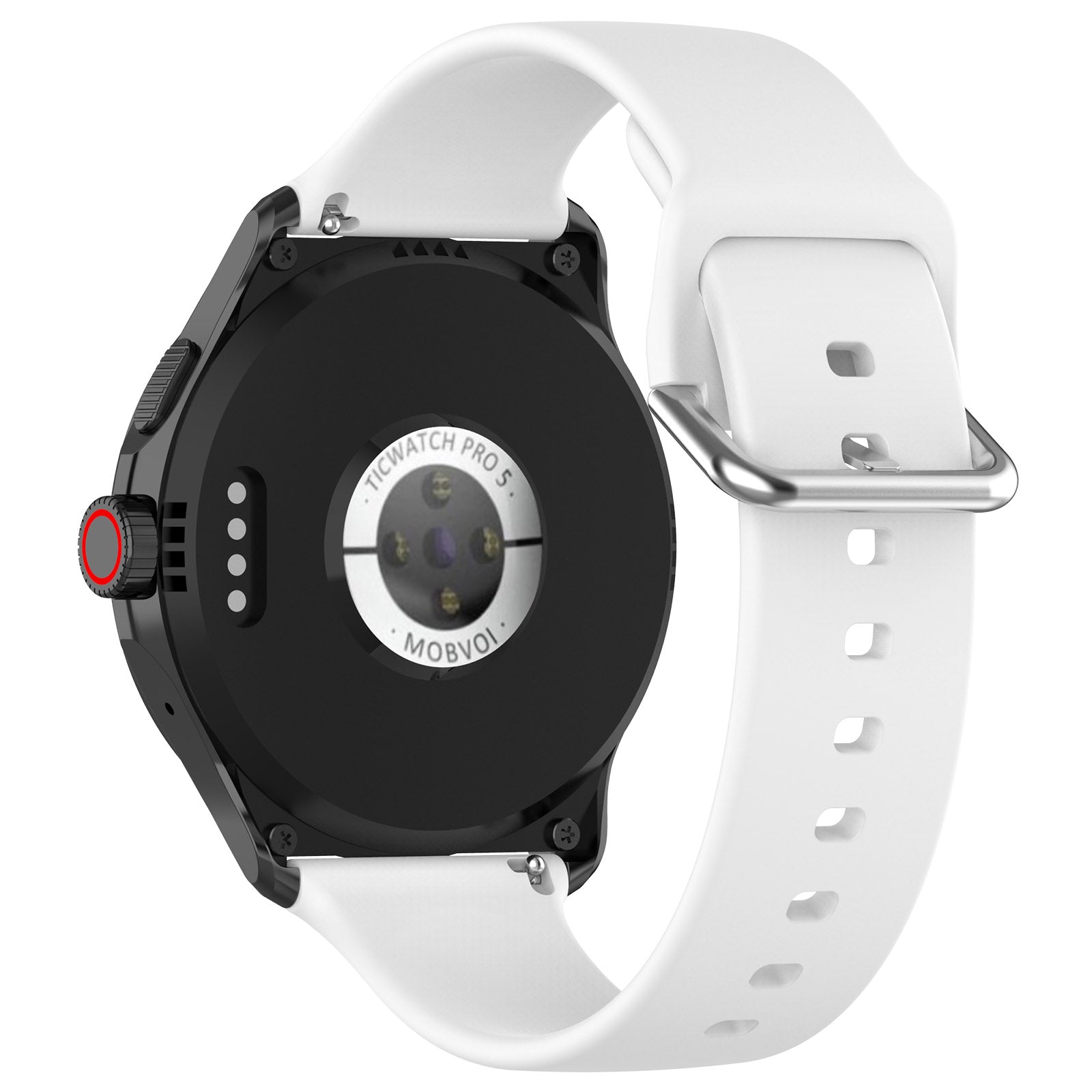Garmin Venu X1 Silicone Buckle Strap (White)
