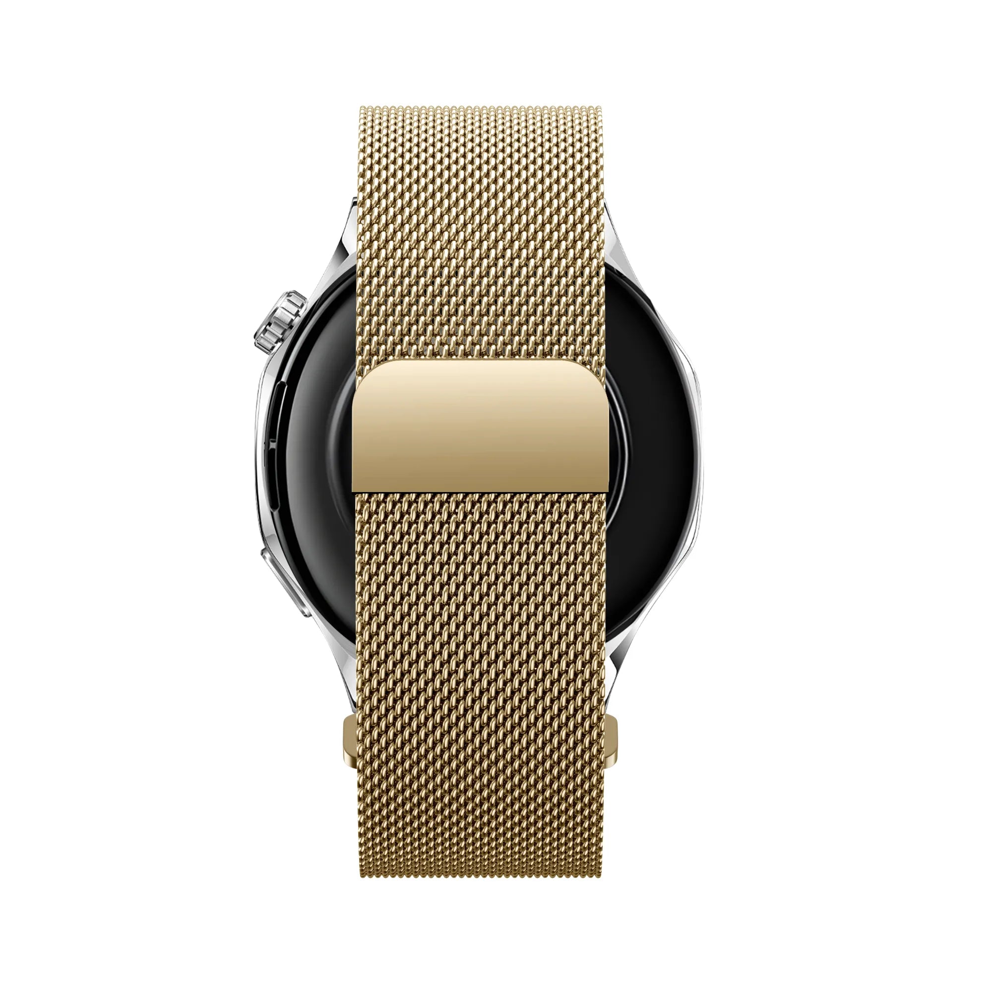 Bandz Huawei Watch GT 2 42mm Milanese Strap 'Easy fit' (Gold)