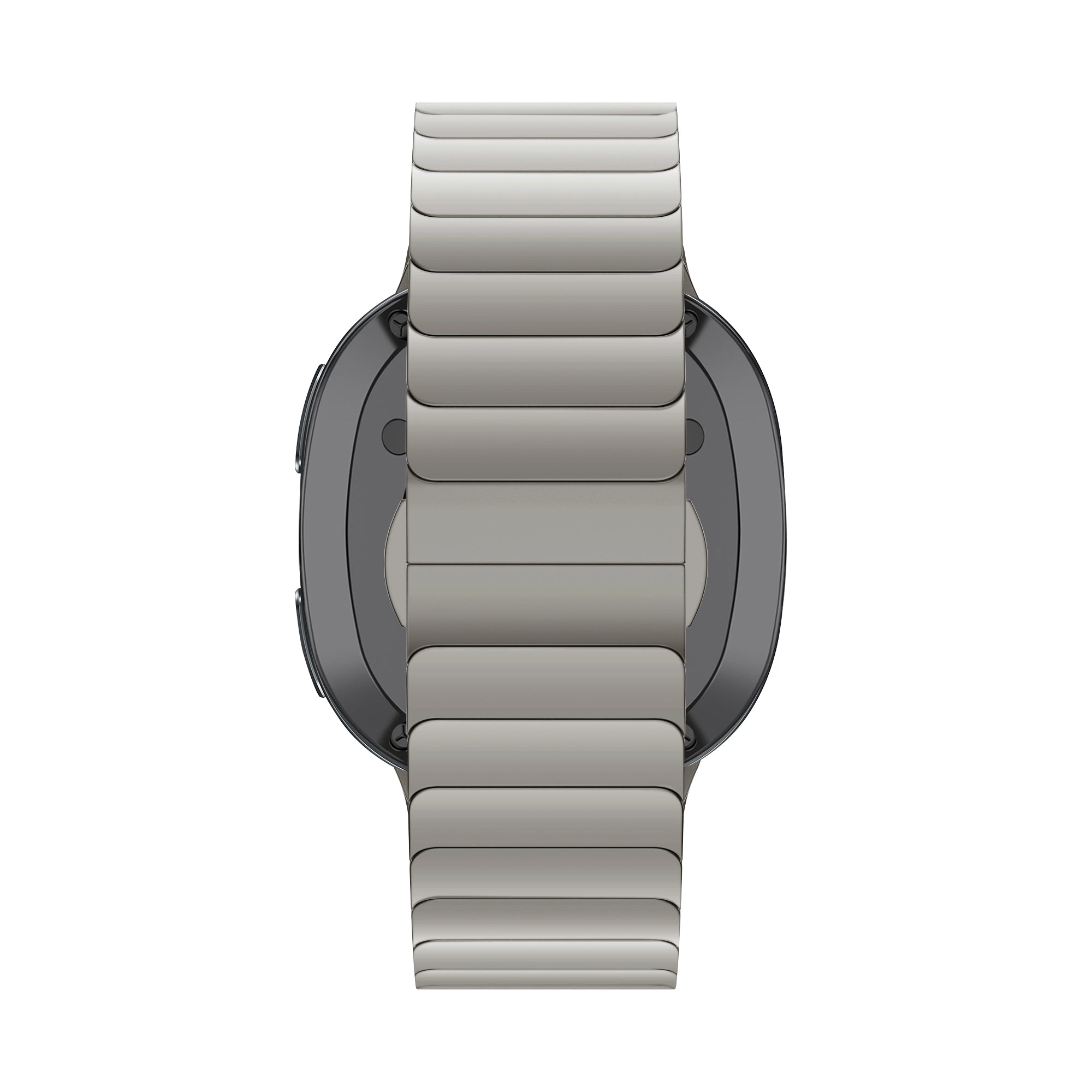 Bandz Samsung Galaxy Watch 9 - 40mm Steel Strap 'One Bead' (Titanium)
