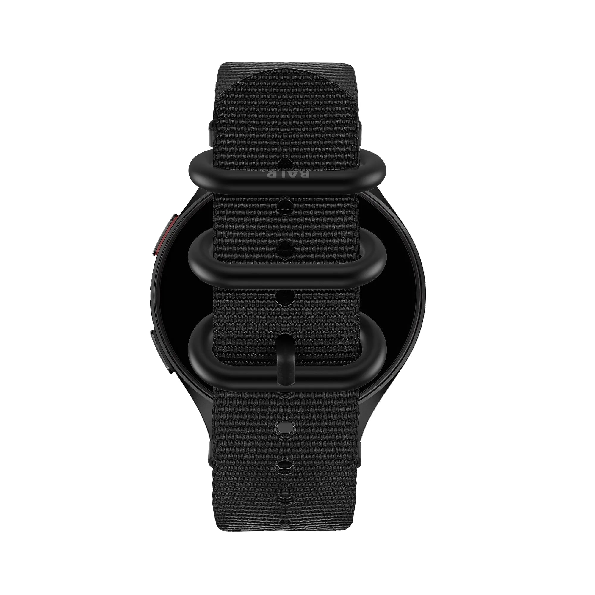 BALR Samsung Galaxy Watch 42mm Nylon Strap with Buckle (Black)