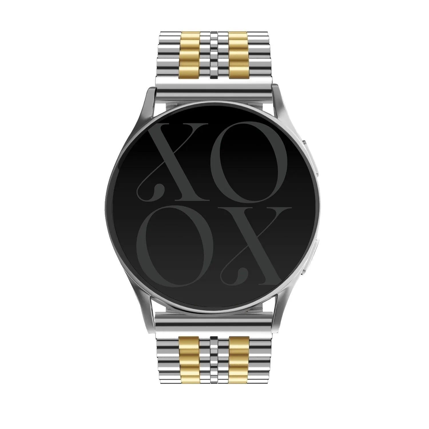 xoxo Wildhearts Amazfit GTS 3 Steel Strap (Silver/Gold)