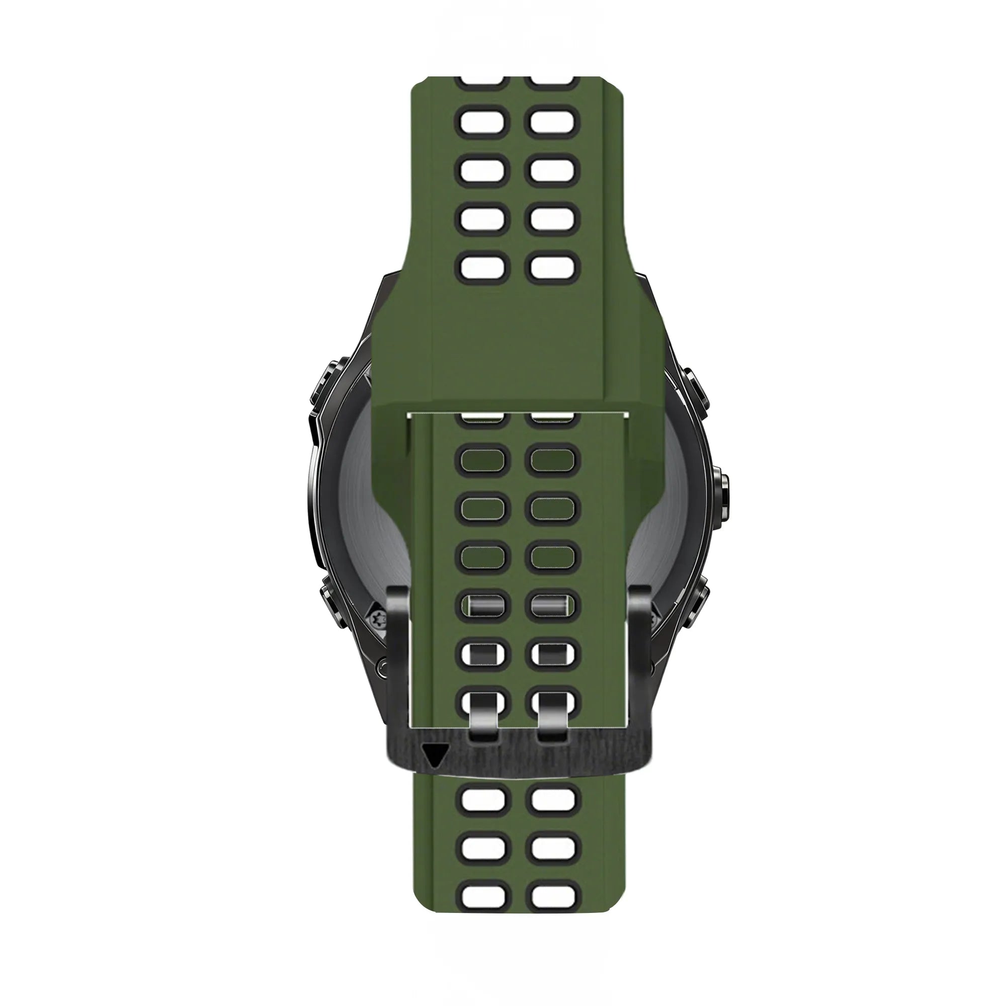 Bandz Garmin D2 Mach 1 Sport Strap with Buckle (Green/Black)