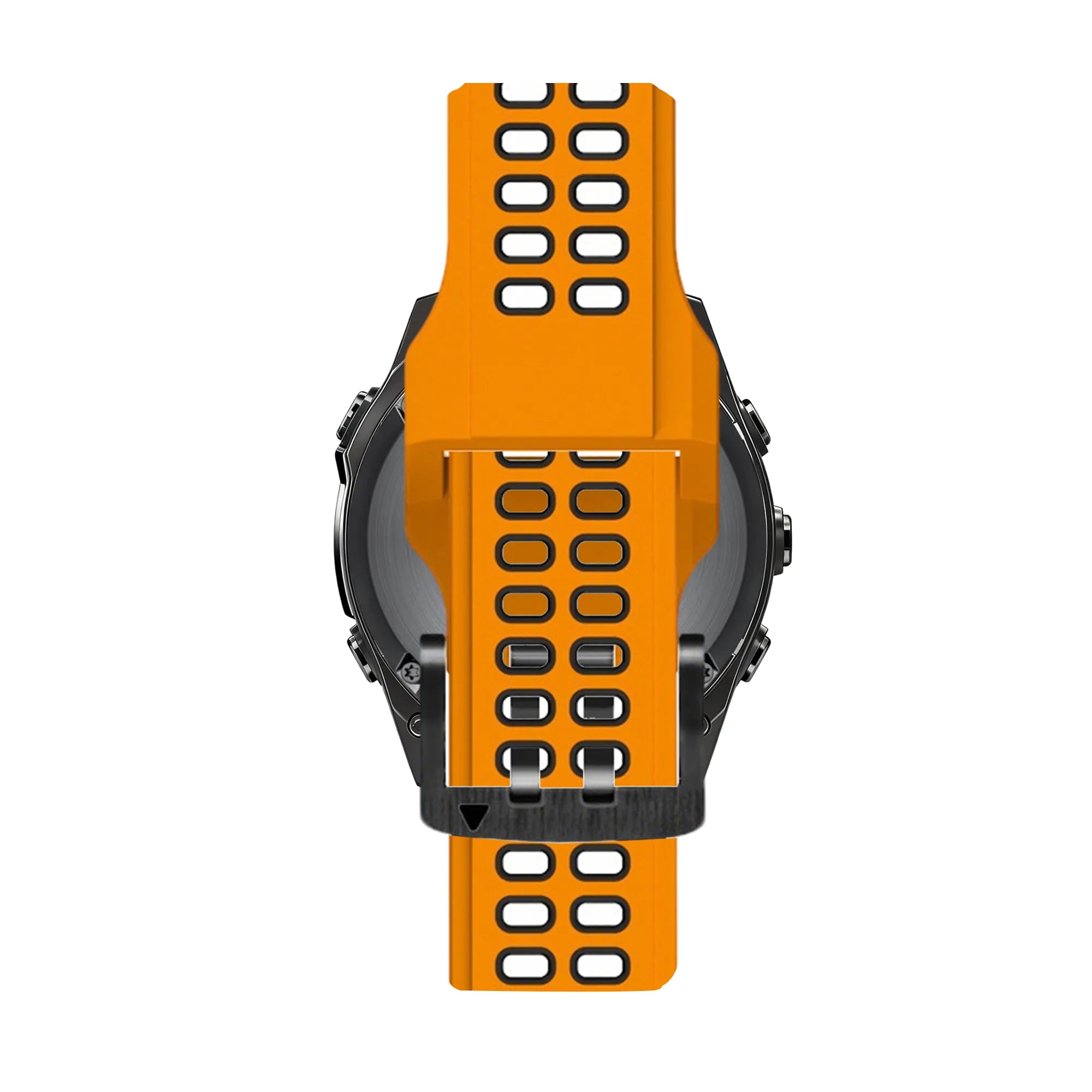 Bandz Garmin D2 Mach 1 Sport Strap with Buckle (Orange/Black)