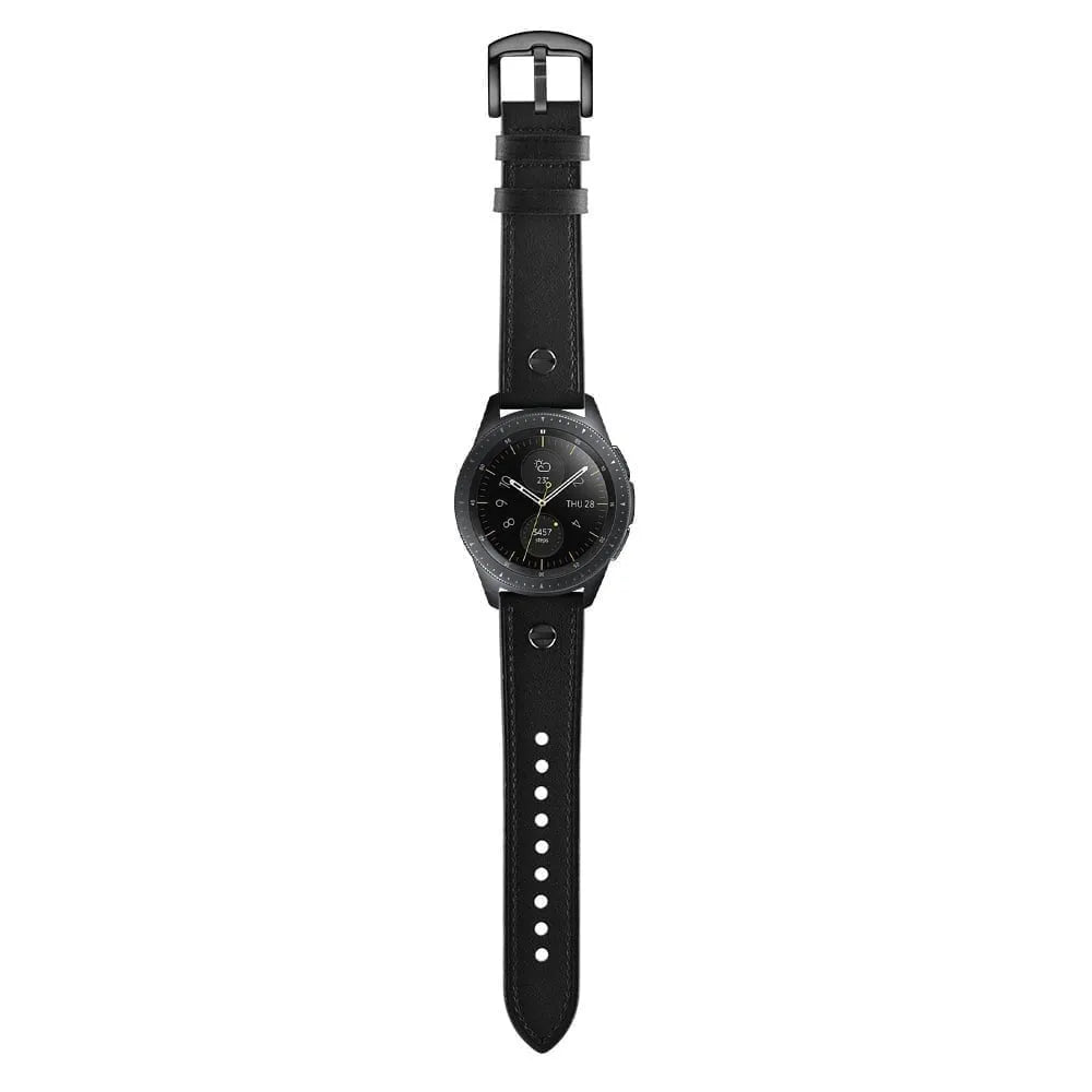 Oppo Watch X2 Leather Strap with Screw (Dark Brown)
