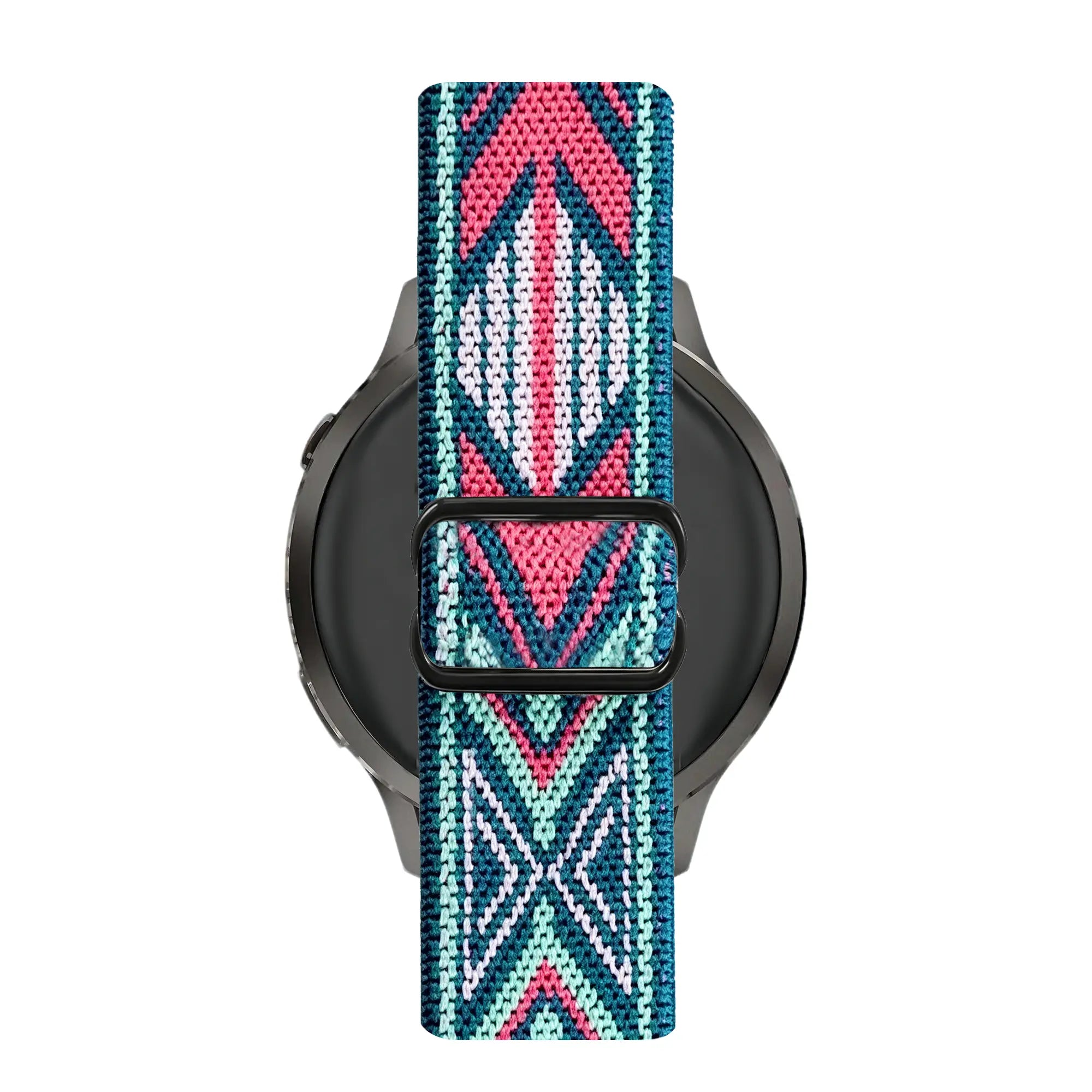 Bandz Garmin Venu 3s Elastic Nylon Strap (Blue Mix)