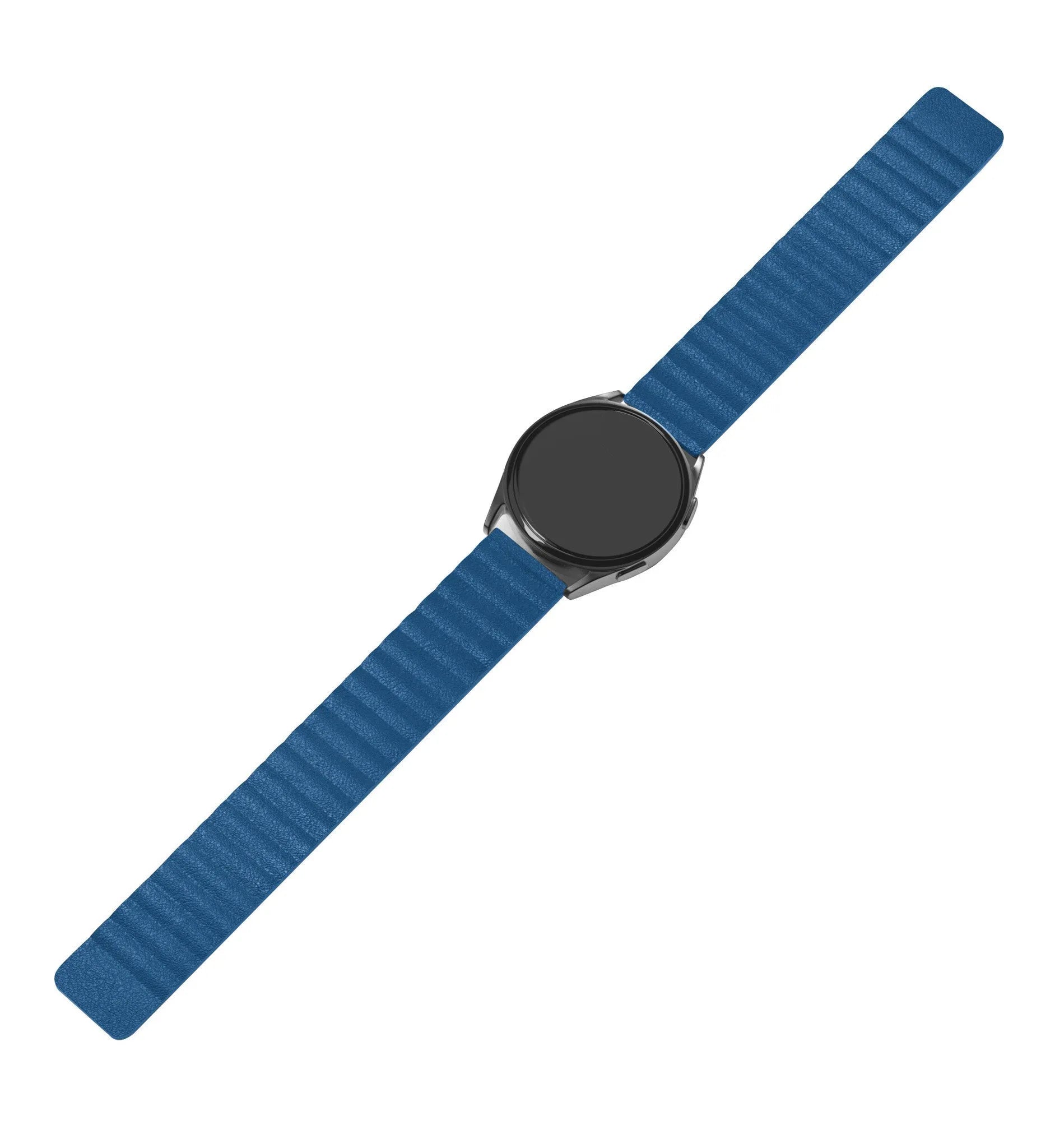 Coros Apex 2 Leather Loop Strap (Dark Blue)