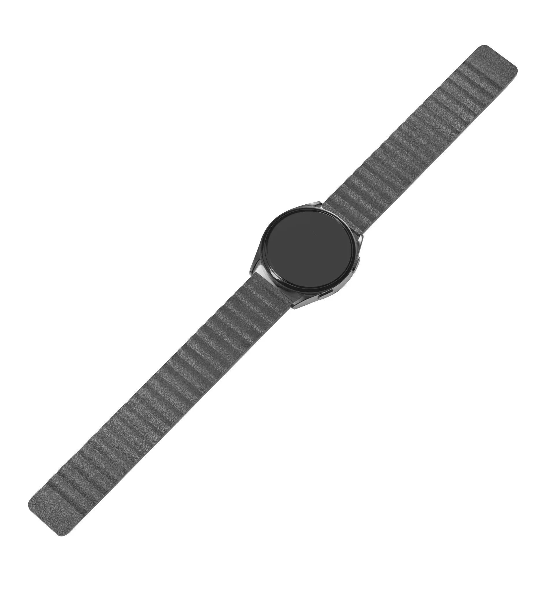 Coros Apex 42mm Leather Loop Strap (Grey)
