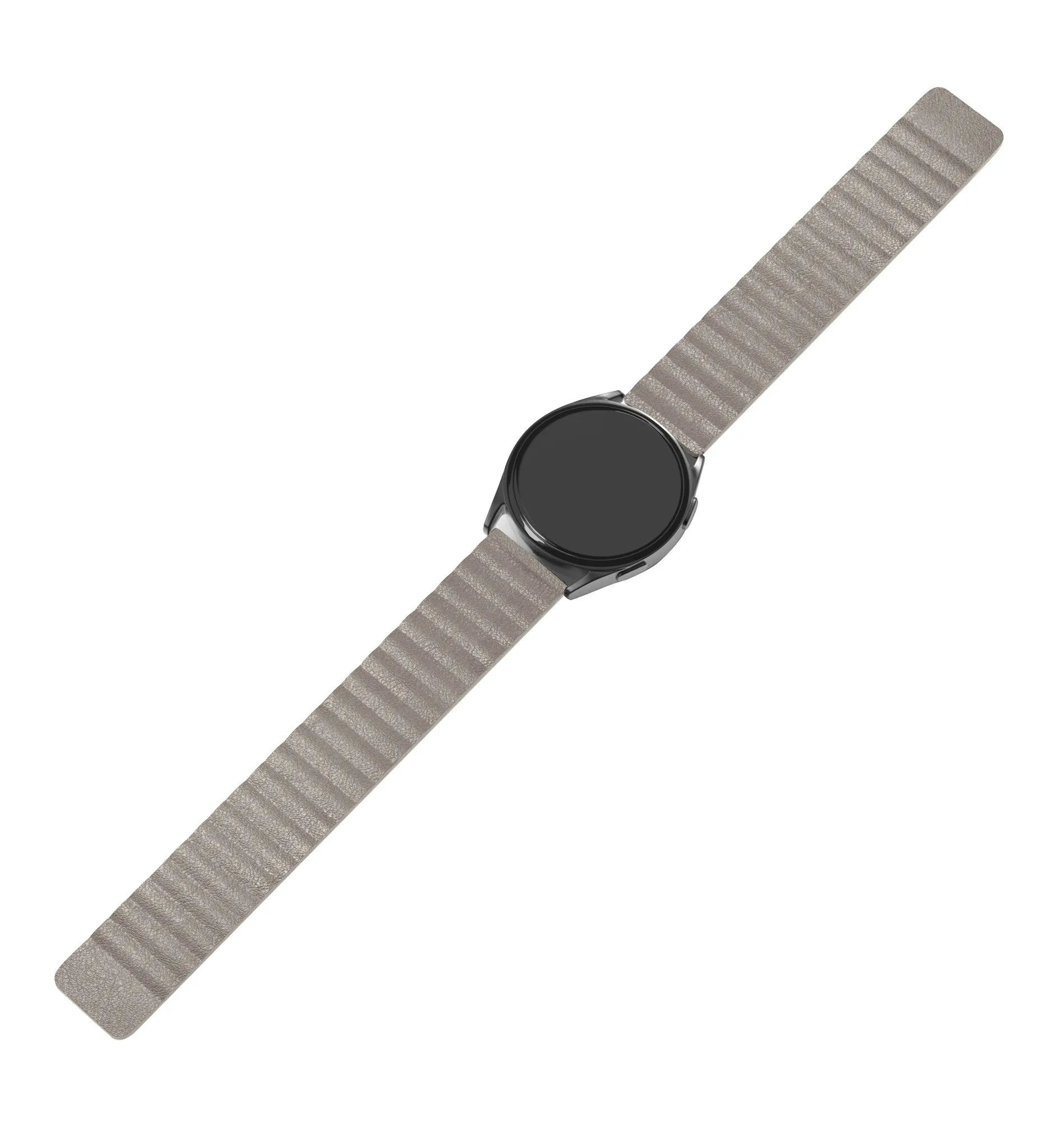 Coros Pace 2 Leather Loop Strap (Khaki)
