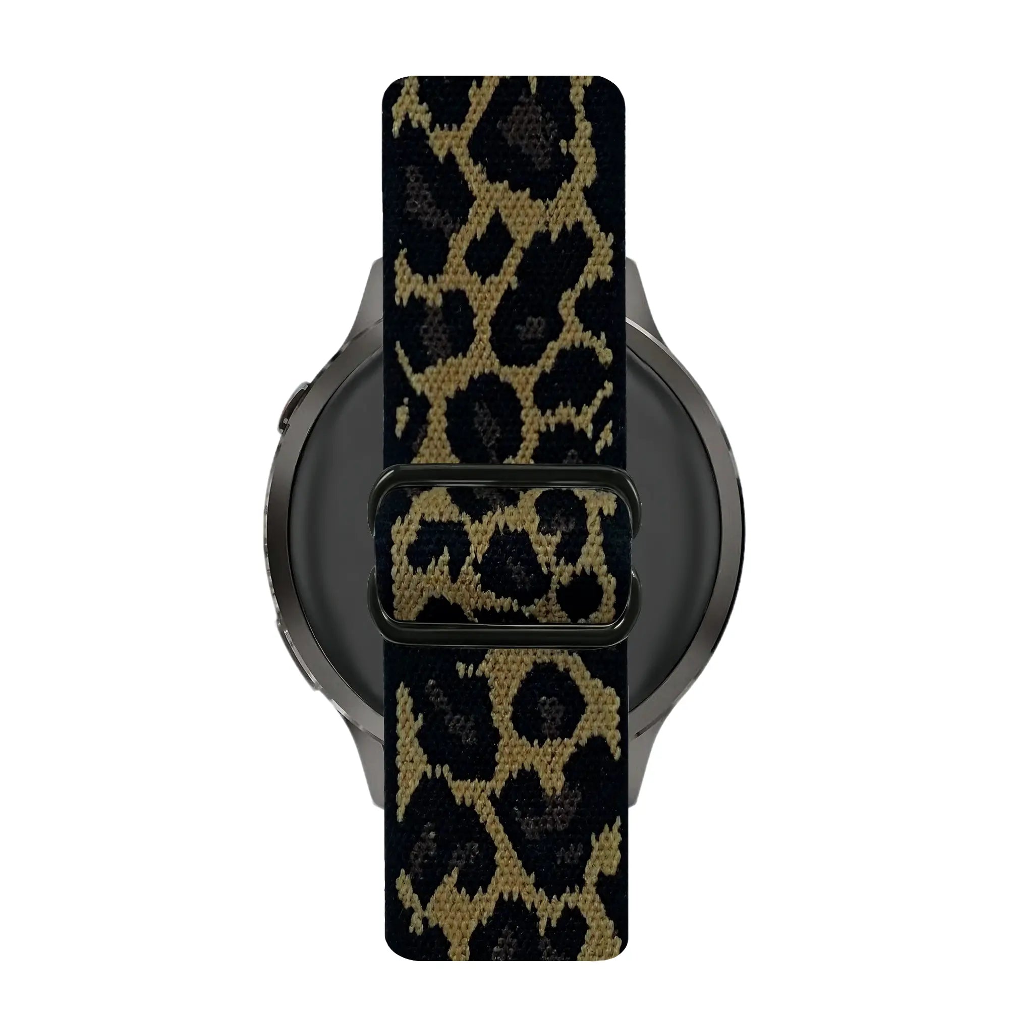 Bandz Garmin Forerunner 265s Elastic Nylon Strap (Leopard)