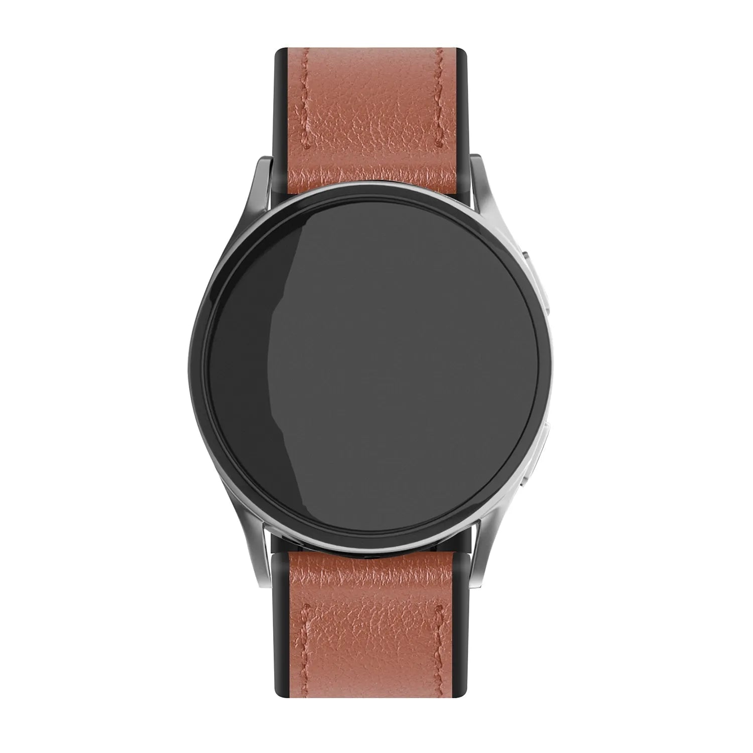 Coros Pace 2 Leather Hybrid Strap (Light Brown)