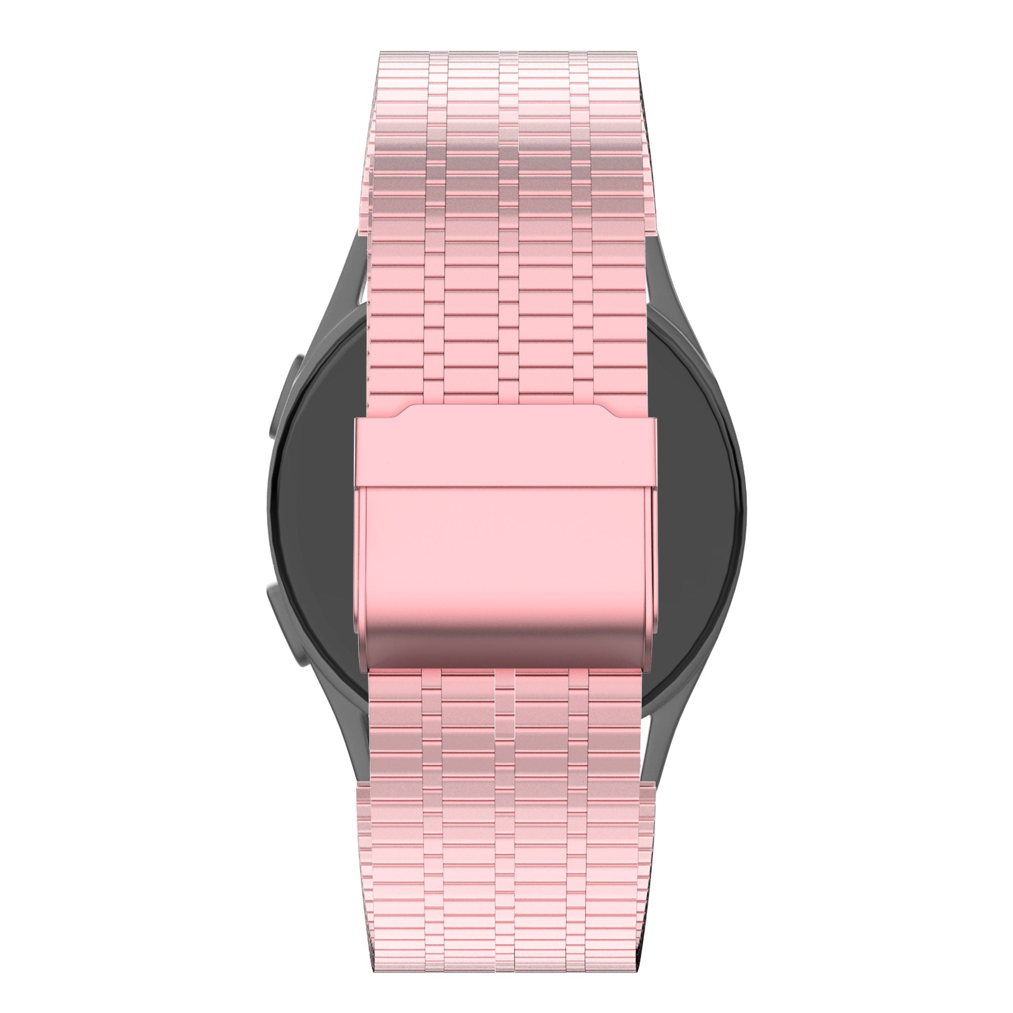 Bandz Garmin Vivomove Trend Adjustable Steel Strap (Pink)