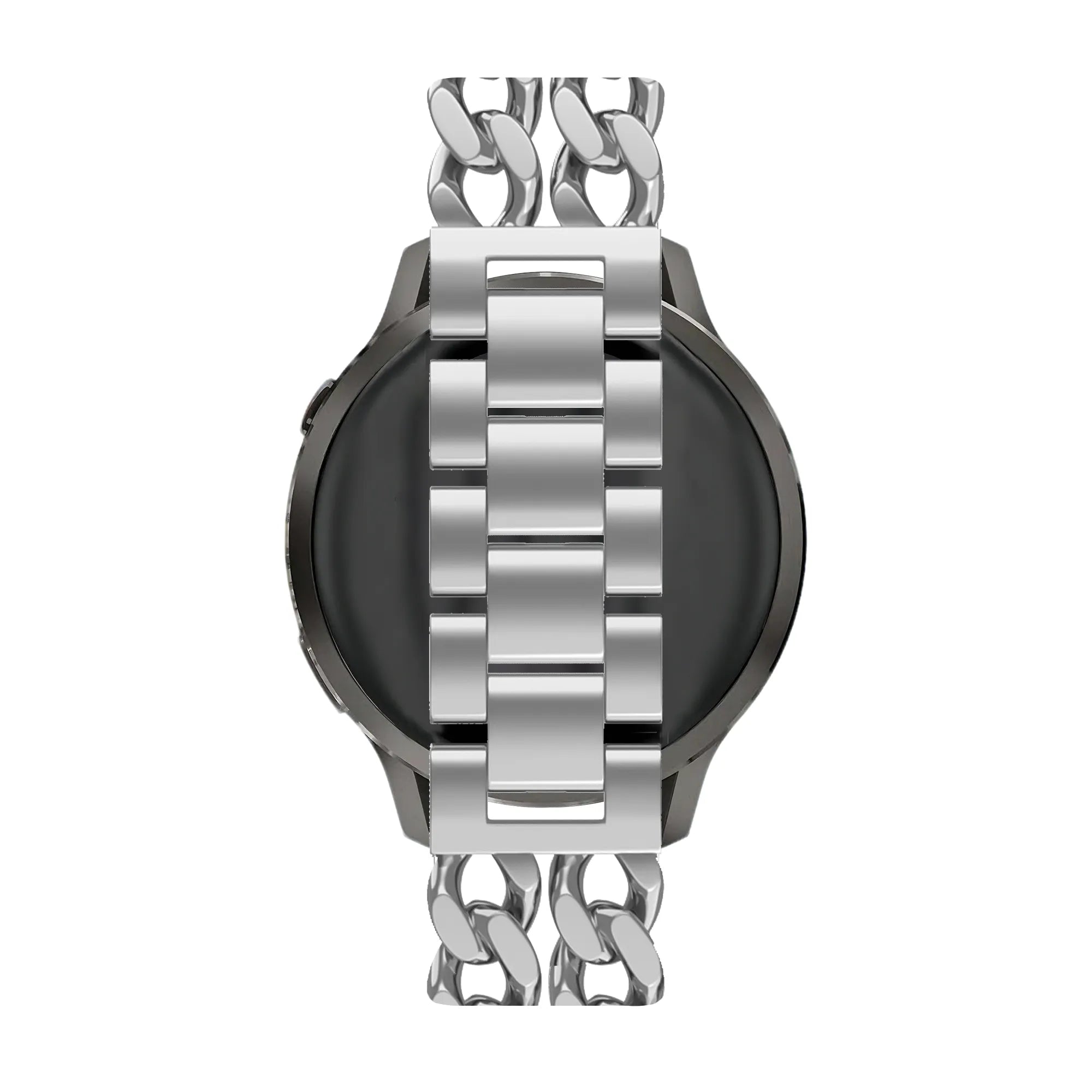 Bandz Coros Apex - 42mm Metal Strap 'Double Chains' (Silver)