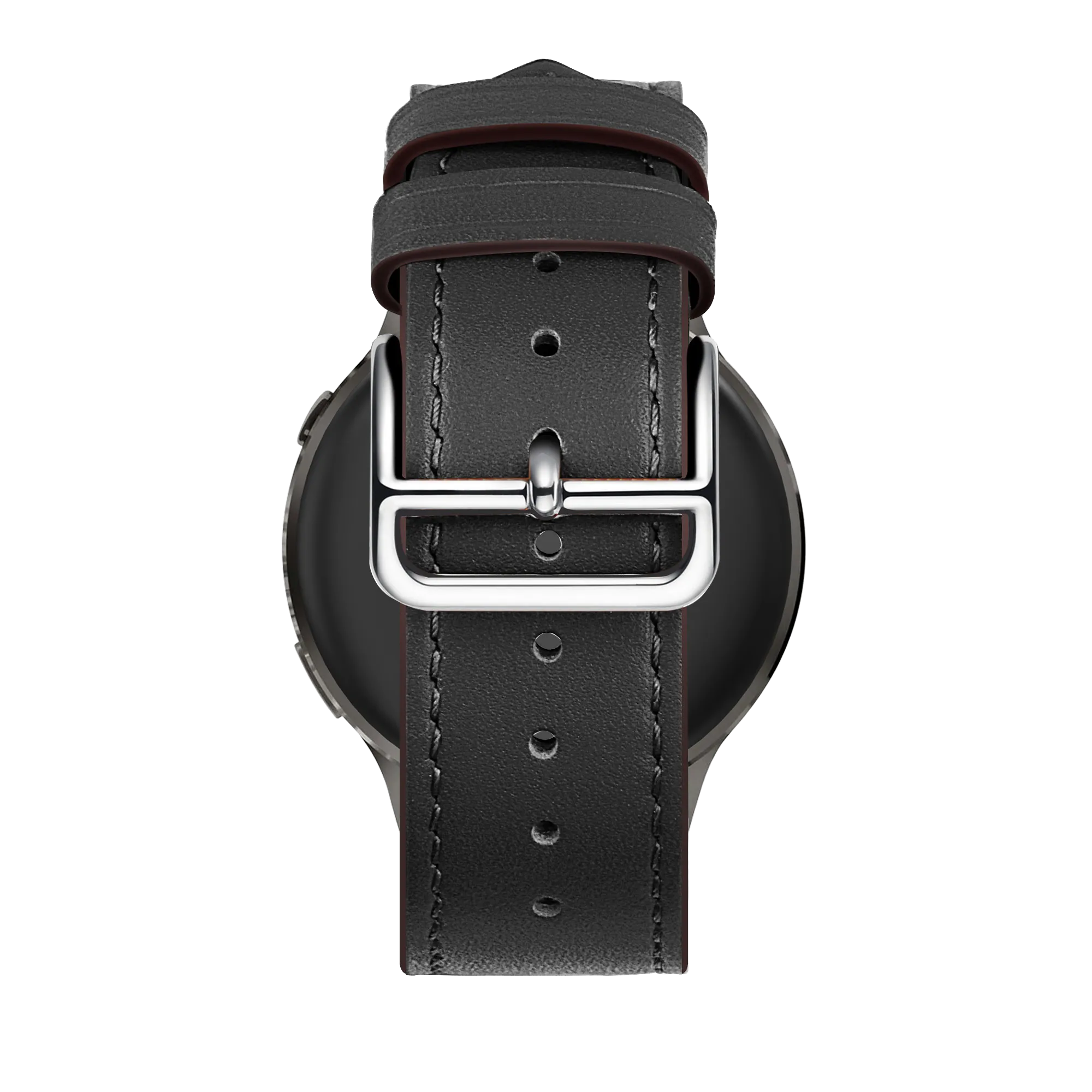 Bandz Garmin Forerunner 265s Leather Strap 'Deluxe' (Black)