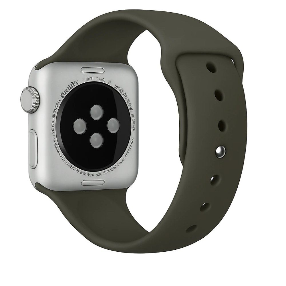 Apple Watch Silicone Strap (Army Green)