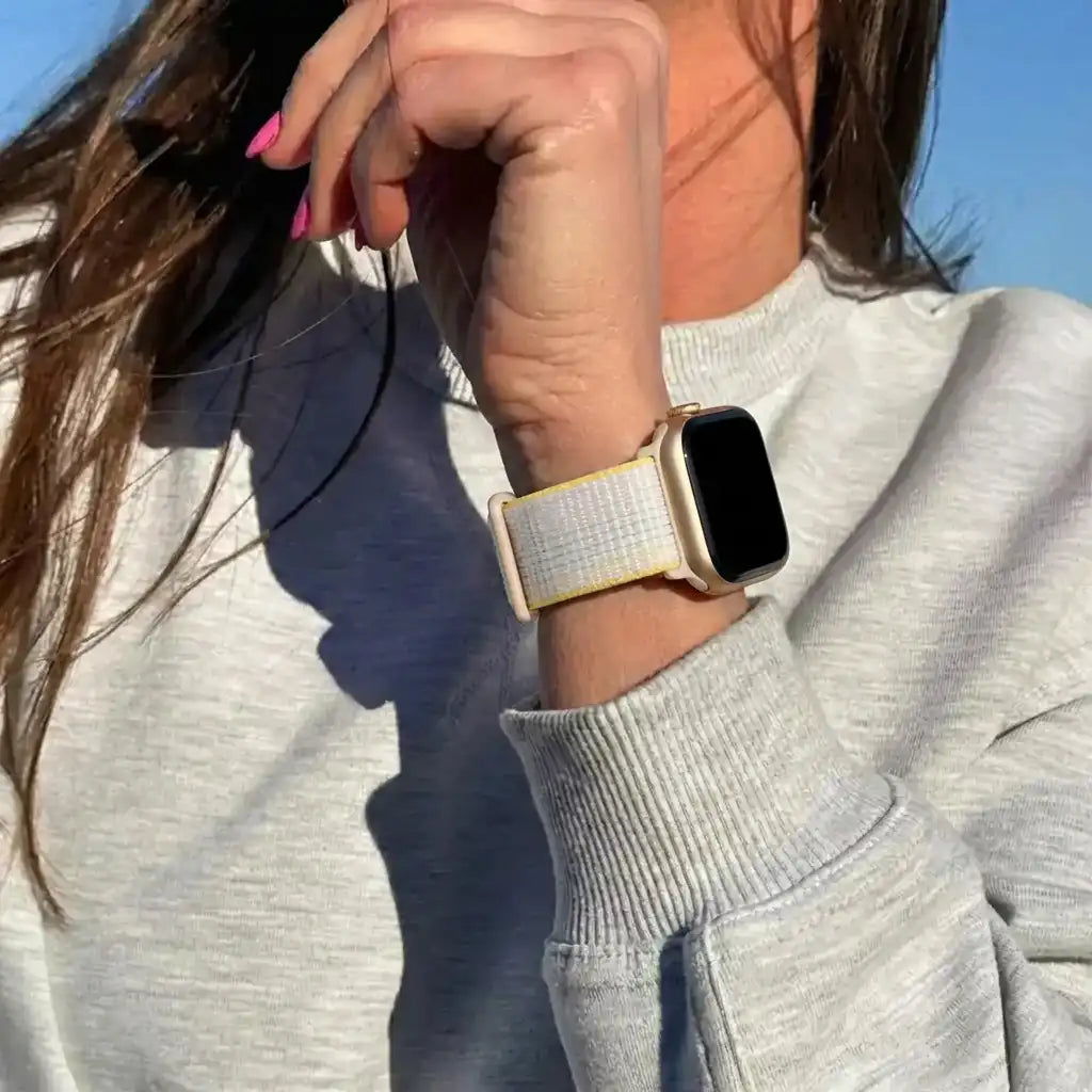 Apple Watch Ultra Nylon Loop Strap (Starlight Mix)