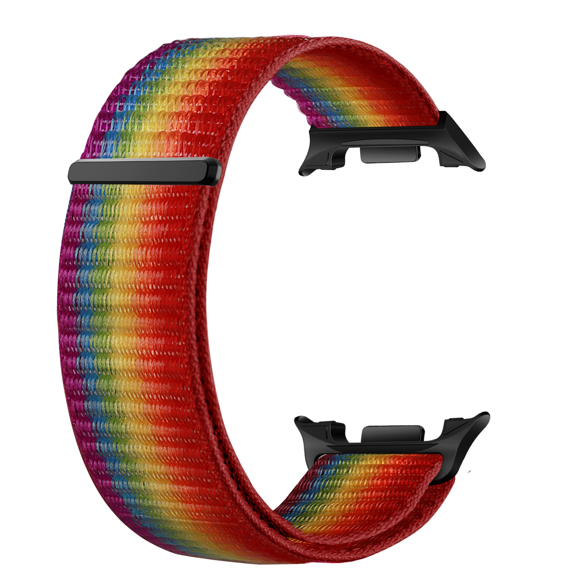 Samsung Galaxy Watch 8 - 44mm Nylon Strap (Rainbow)