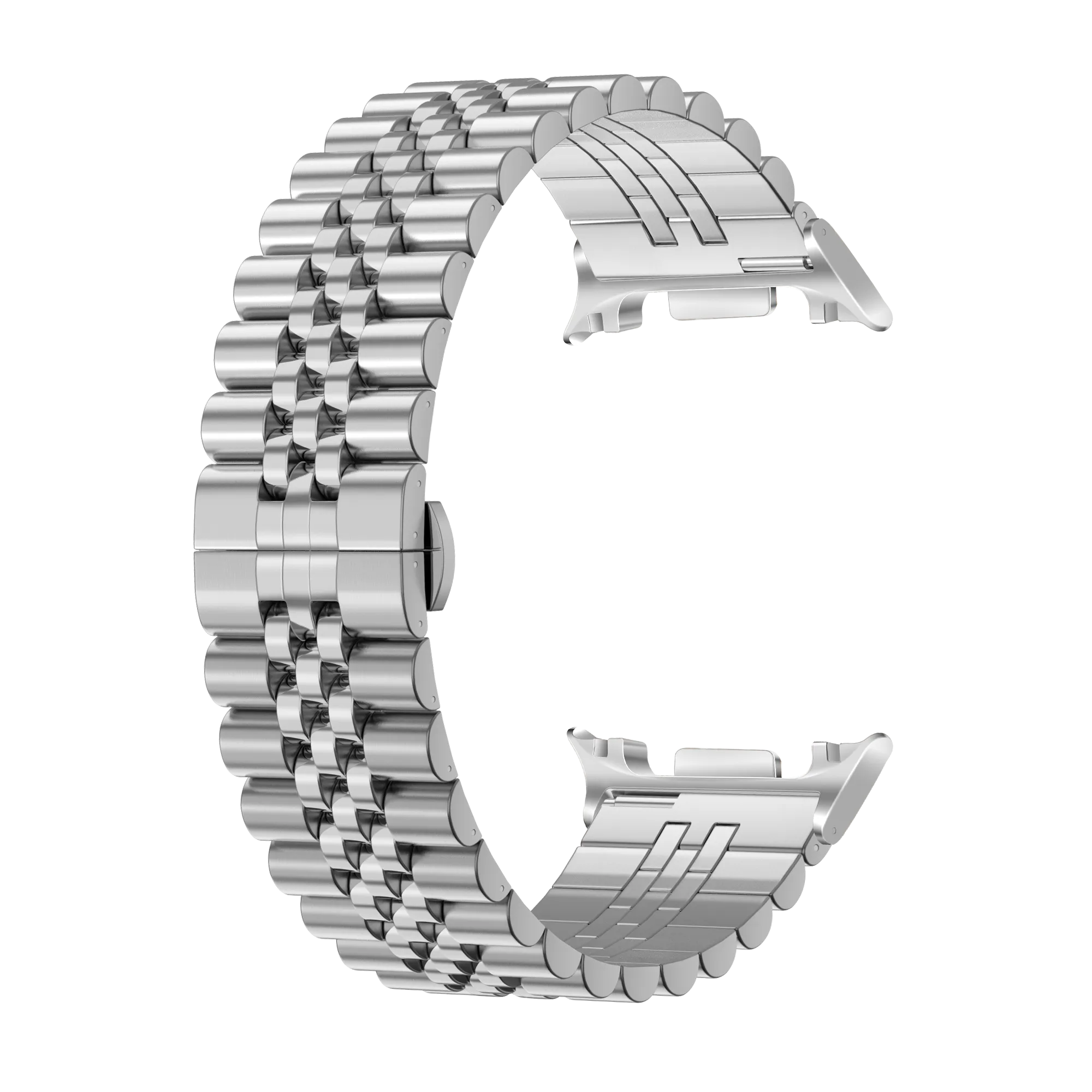 Samsung Galaxy Watch 8 - 44mm Jubilee Steel Strap (Silver)