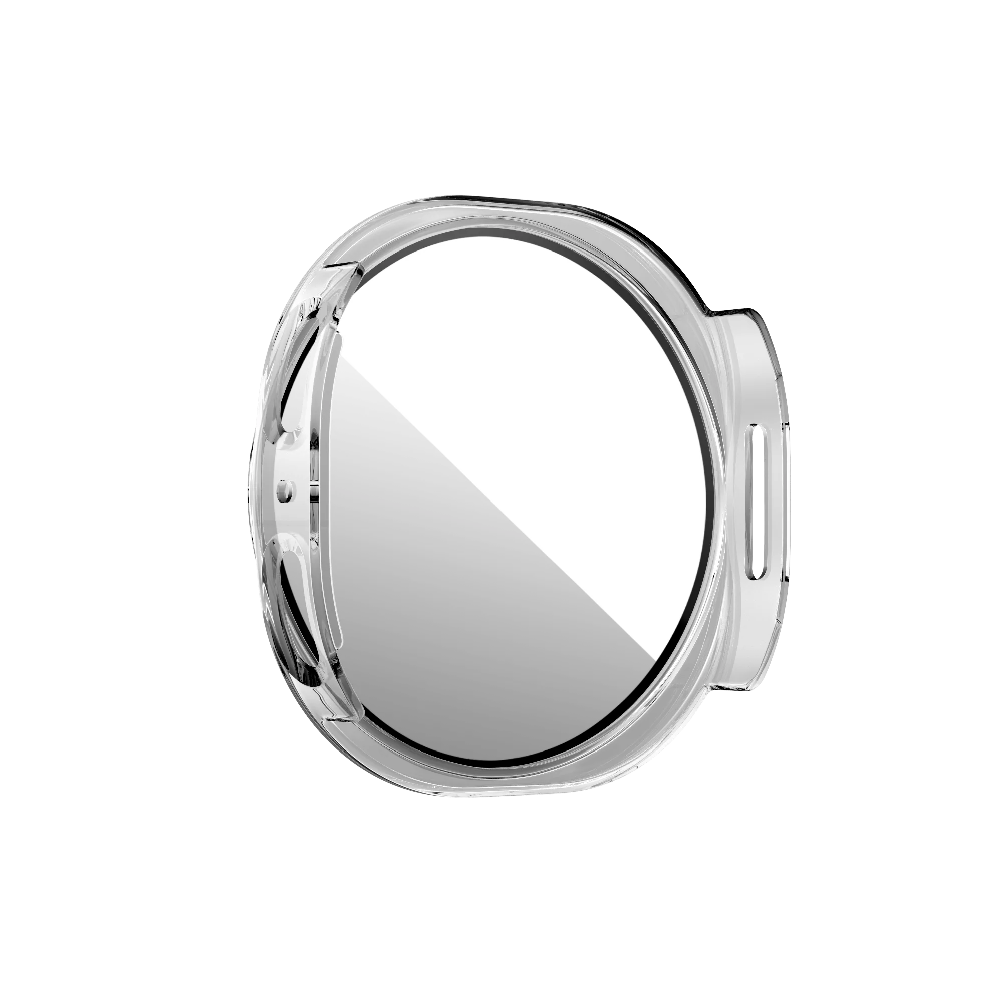 Bandz Samsung Galaxy Watch 8 - 40mm PC Cover with Glass (Transparent)