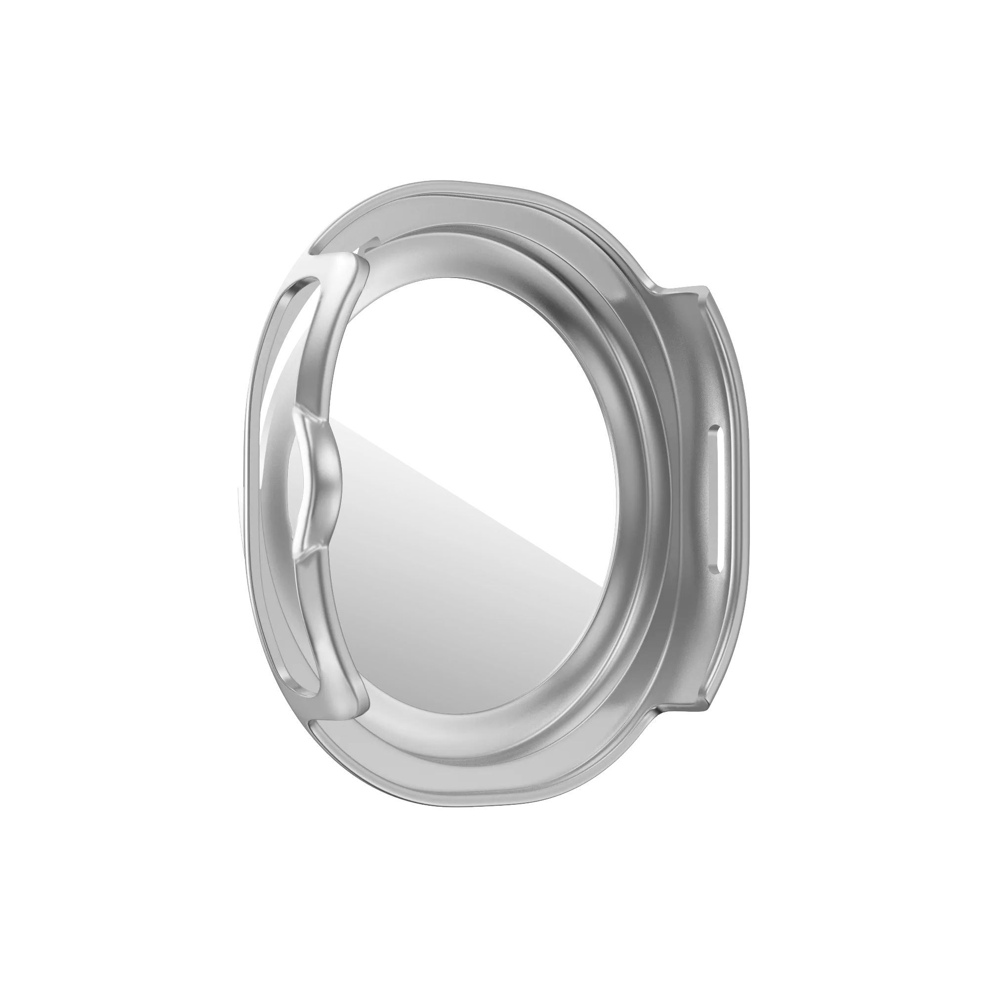 Bandz Samsung Galaxy Watch 8 Classic PC Cover with Glass (Silver)