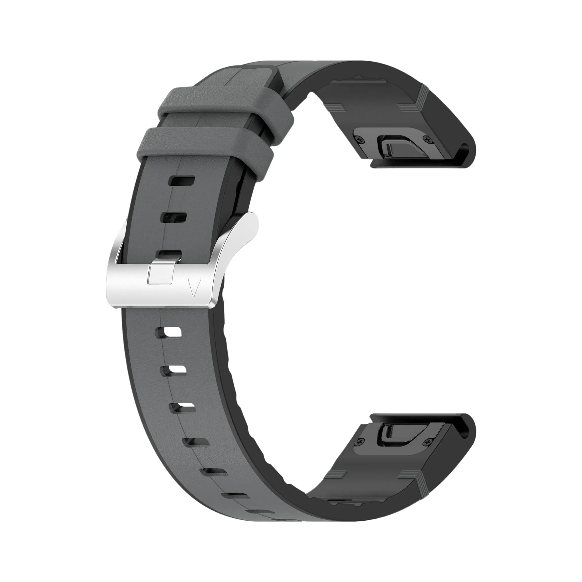 Garmin Descent G2 Leather Hybrid Strap (Grey)