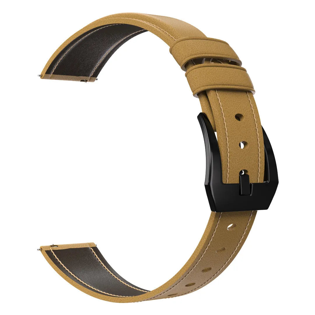 Coros Pace 3 Leather Strap (Beige)