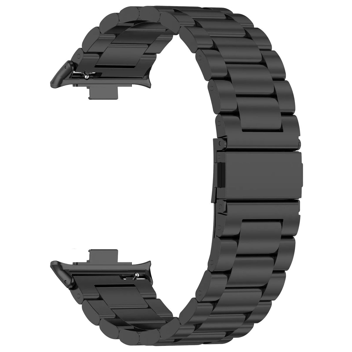 Steel Strap, black, without a watch, 3/4 front view